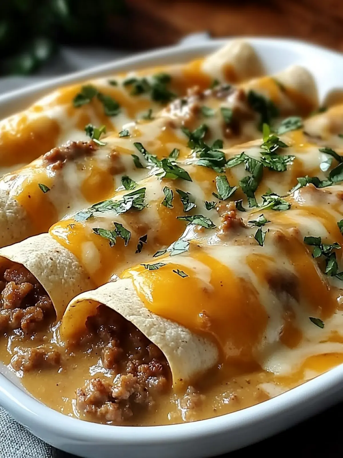 Delicious Breakfast Enchiladas with Sausage Gravy Made Easy 3 Delicious Breakfast Enchiladas with Sausage Gravy Made Easy