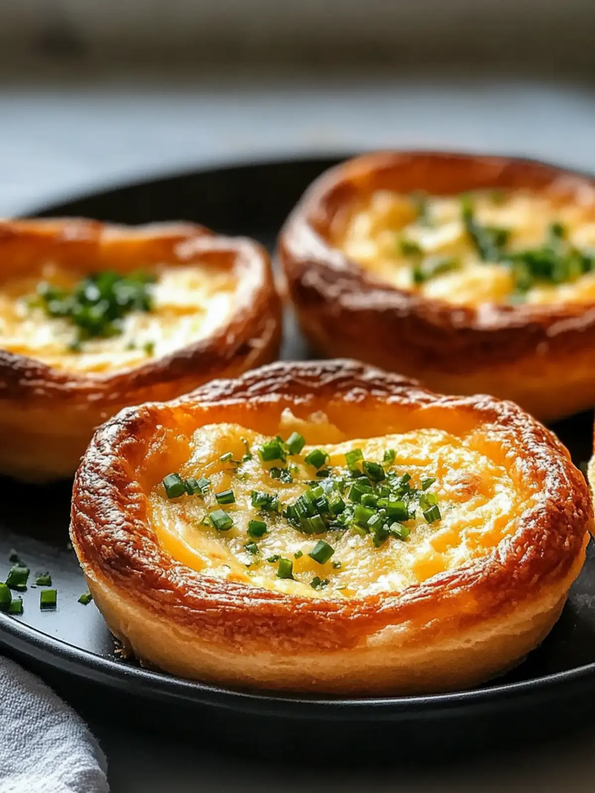 Cheddar and Chive Savory Dutch Babies for Cozy Mornings
