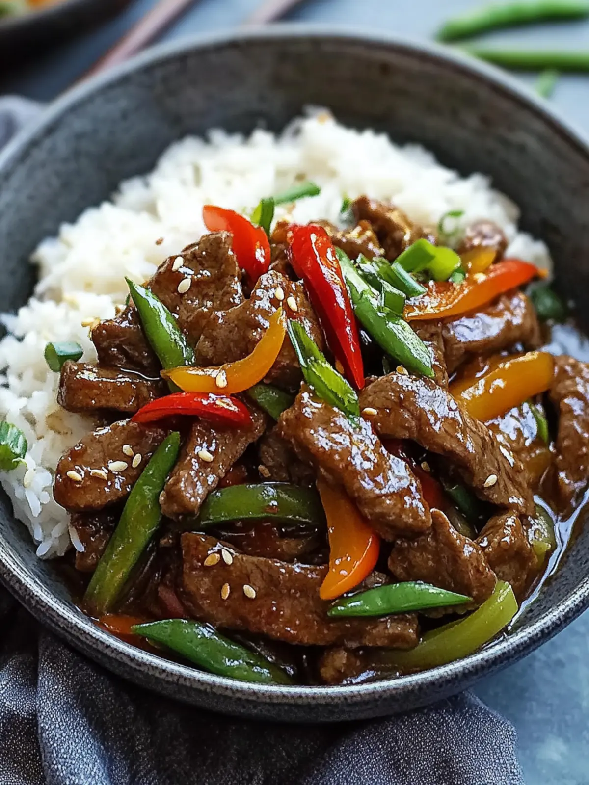 Sweet and Spicy Beef Stir Fry Ready in 15 Minutes 2 Sweet and Spicy Beef Stir Fry