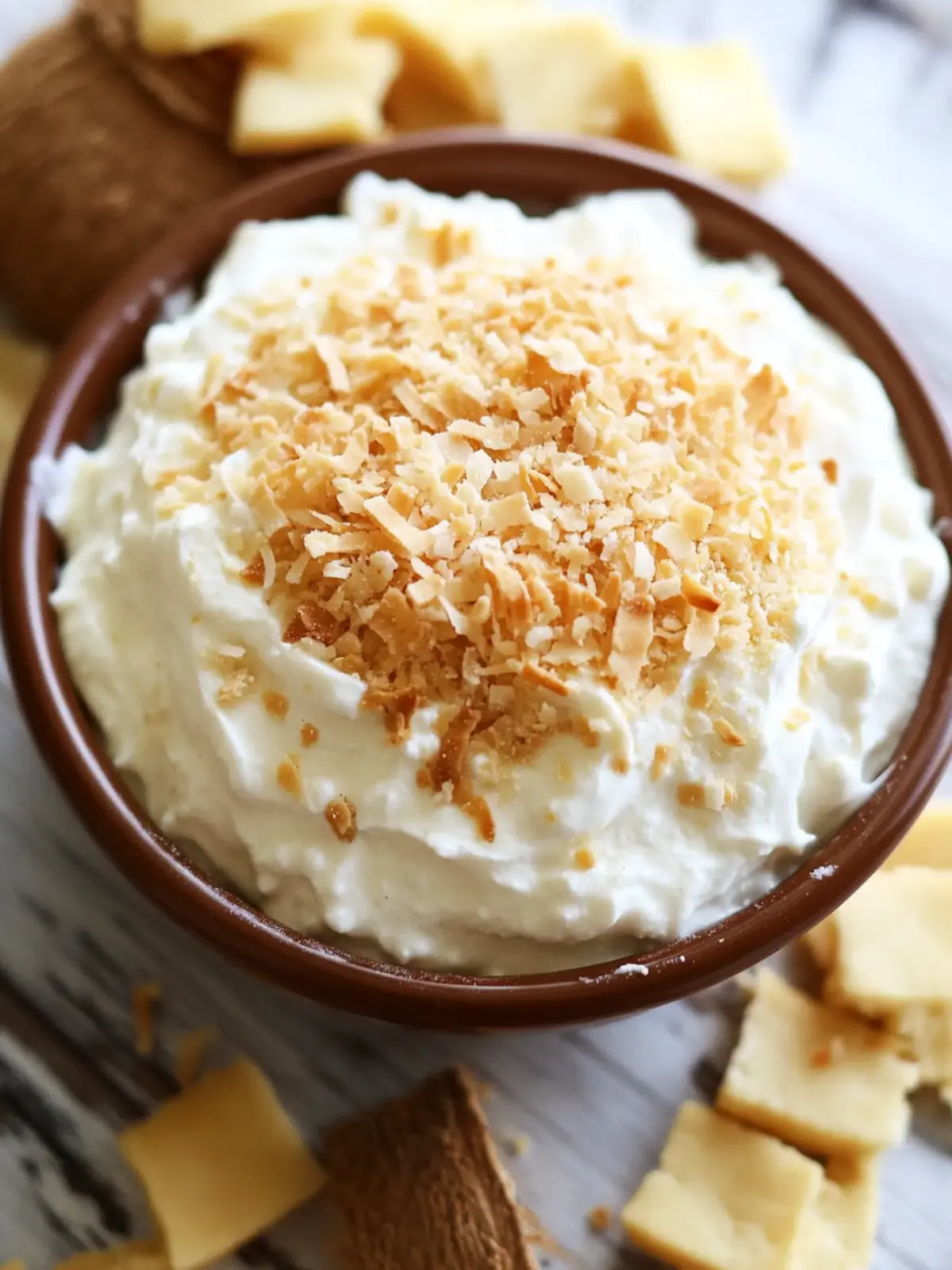 Irresistible Coconut Cream Pie Dip for Your Next Gathering 5 Coconut Cream Pie Dip