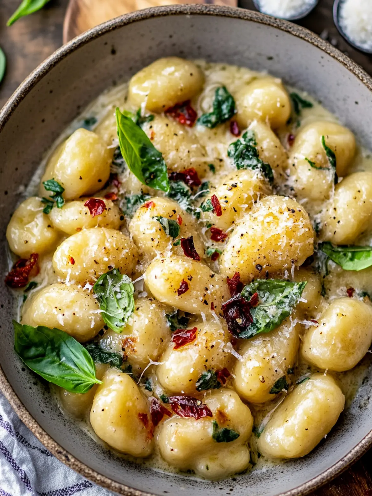 Delicious Creamy Buttery Tuscan Gnocchi Recipe in 25 Minutes 5 Creamy Buttery Tuscan Gnocchi Recipe
