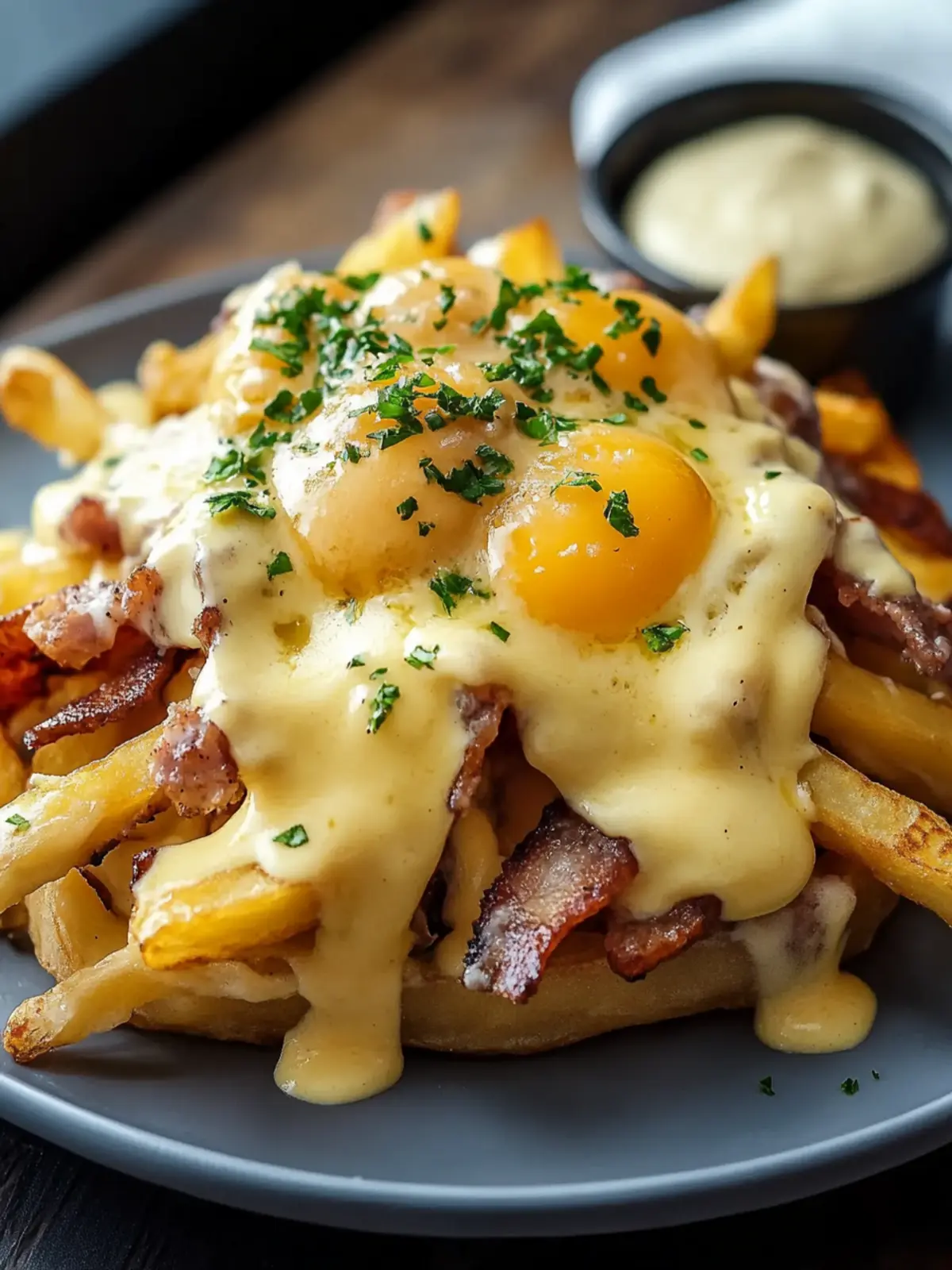 Ultimate Breakfast Poutine with Creamy Hollandaise Heaven 4 Ultimate Breakfast Poutine with Creamy Hollandaise Sauce