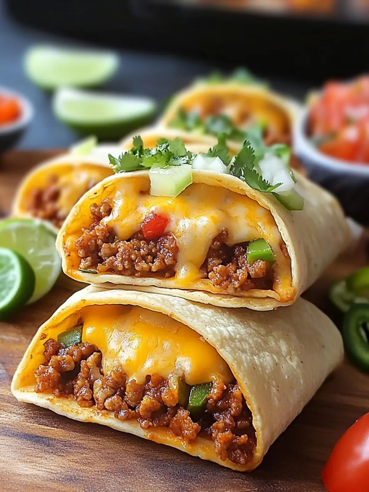 Loaded Cheesy Pocket Tacos for a Fun Family Dinner Night 2 Loaded Cheesy Pocket Tacos
