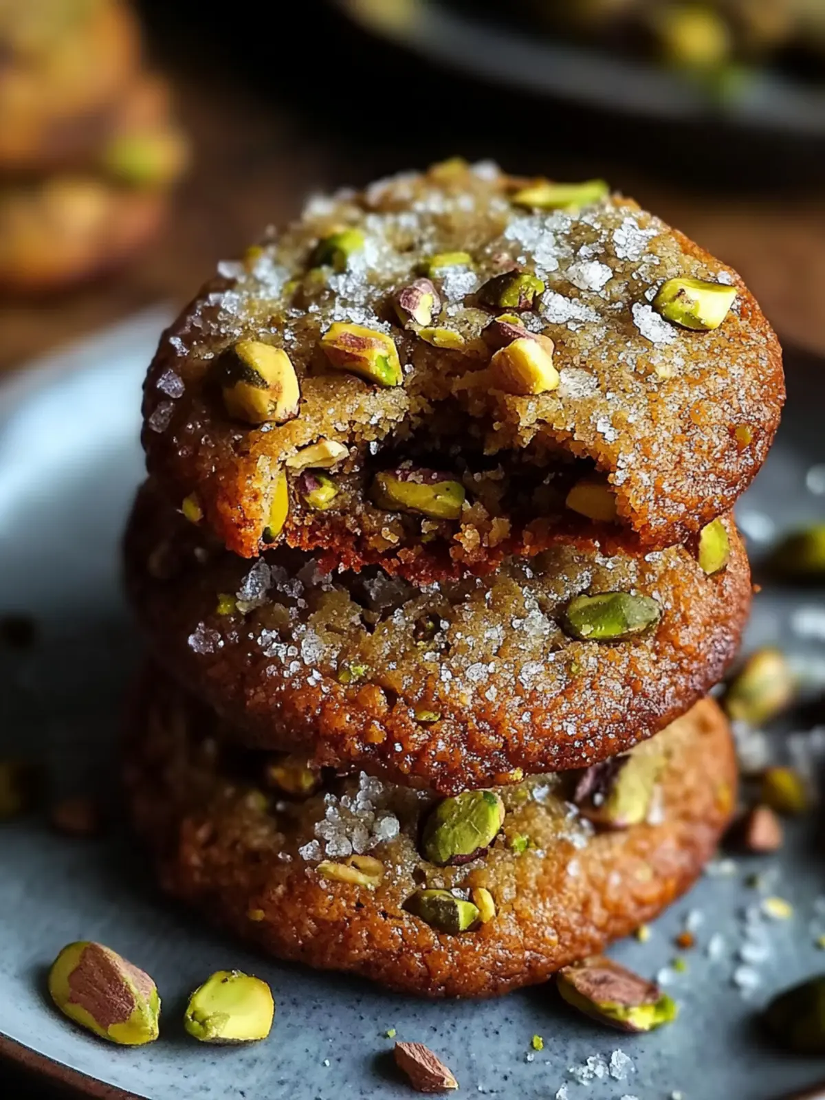 Sweet & Savory Salted Honey Pistachio Cookies Delight Today 4 Sweet & Savory Salted Honey Pistachio Cookies Delight