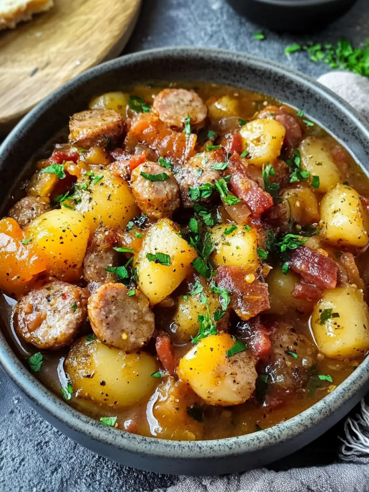 Easy Dublin Coddle Sausage and Bacon Stew: Cozy Irish Comfort 3 Dublin Coddle Sausage and Bacon Stew Recipe Easy Cozy Irish Comfort Food