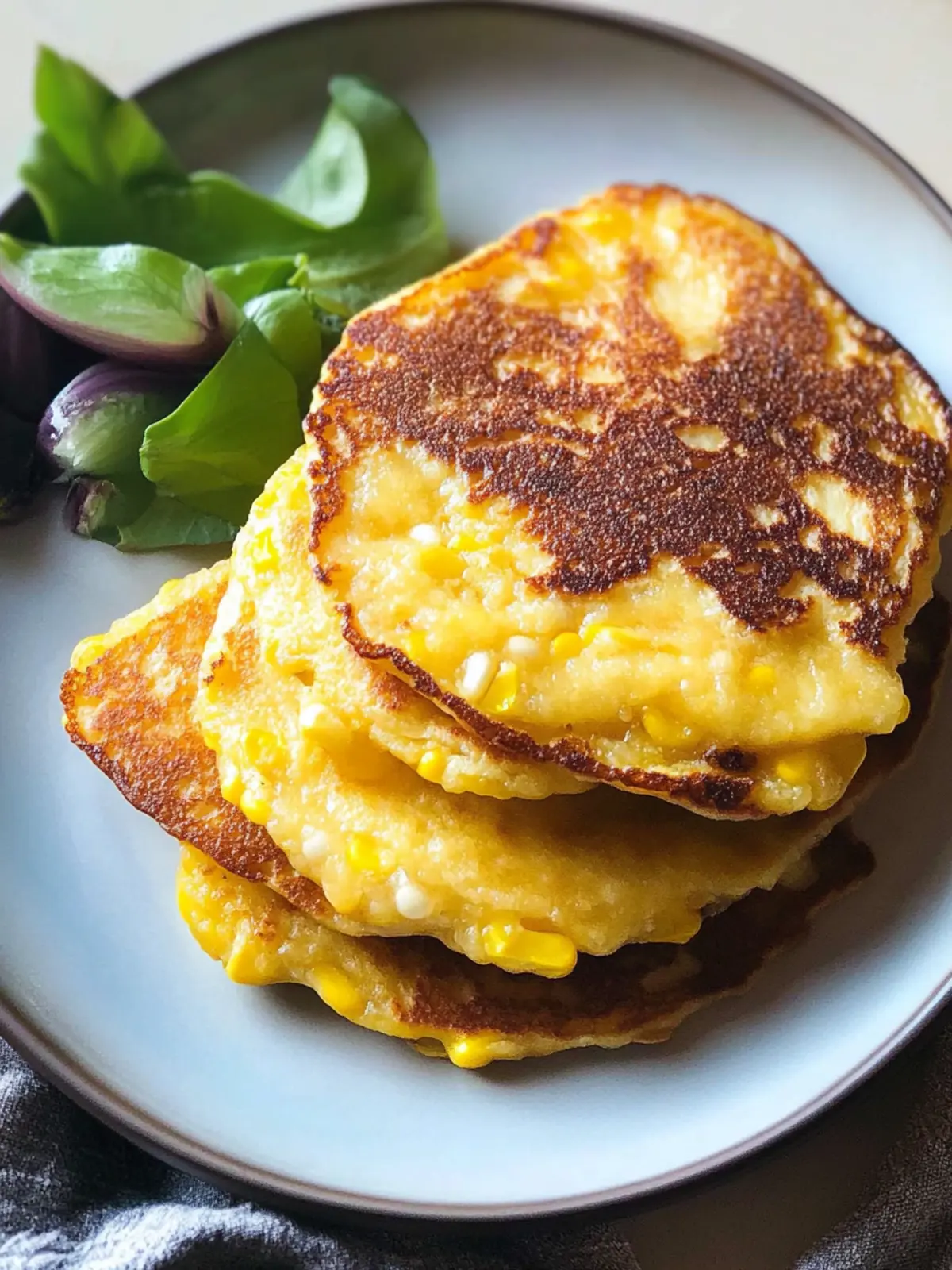 Mouthwatering Cachapas | Easy Venezuelan Corn Pancakes Recipe 3 Cachapas | Venezuelan Corn Pancakes