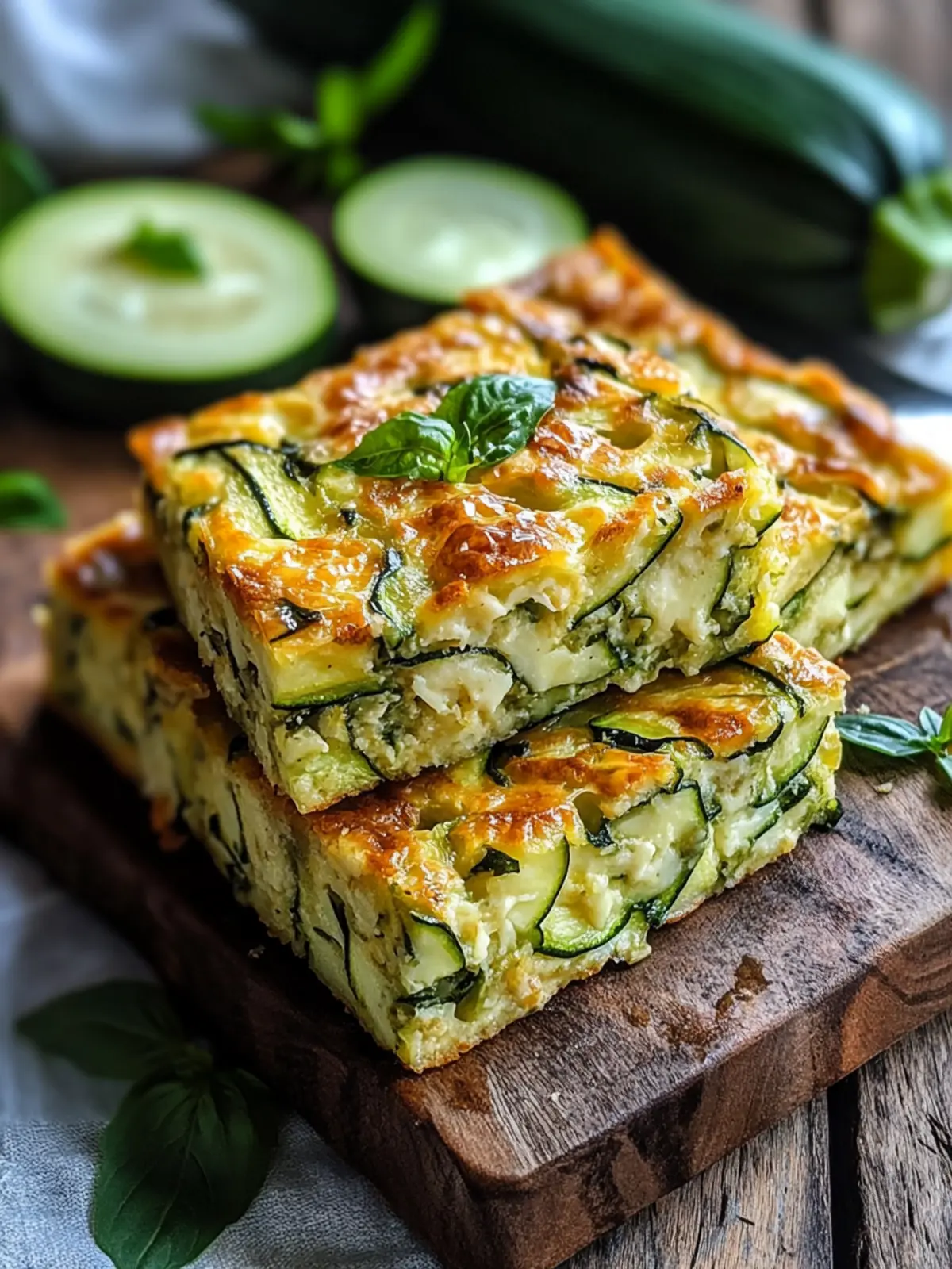 Delicious Vegetarian Zucchini Slice for Guilt-Free Snacking 3 Delicious Vegetarian Zucchini Slice for Guilt-Free Snacking