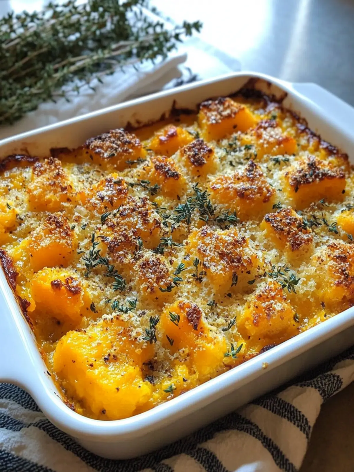 Amazing Garlic Herb Butternut Squash Casserole: Cozy Comfort in Every Bite 5 Amazing Garlic Herb Butternut Squash Casserole: 1 Perfect Bite!