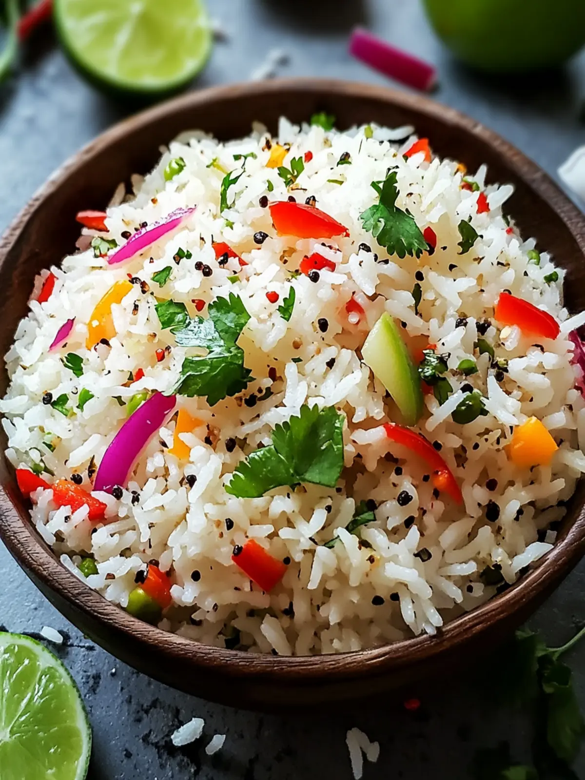 Tropical Coconut Pepper Rice Recipe for Quick Flavorful Dinners 5 Tropical Coconut Pepper Rice Recipe