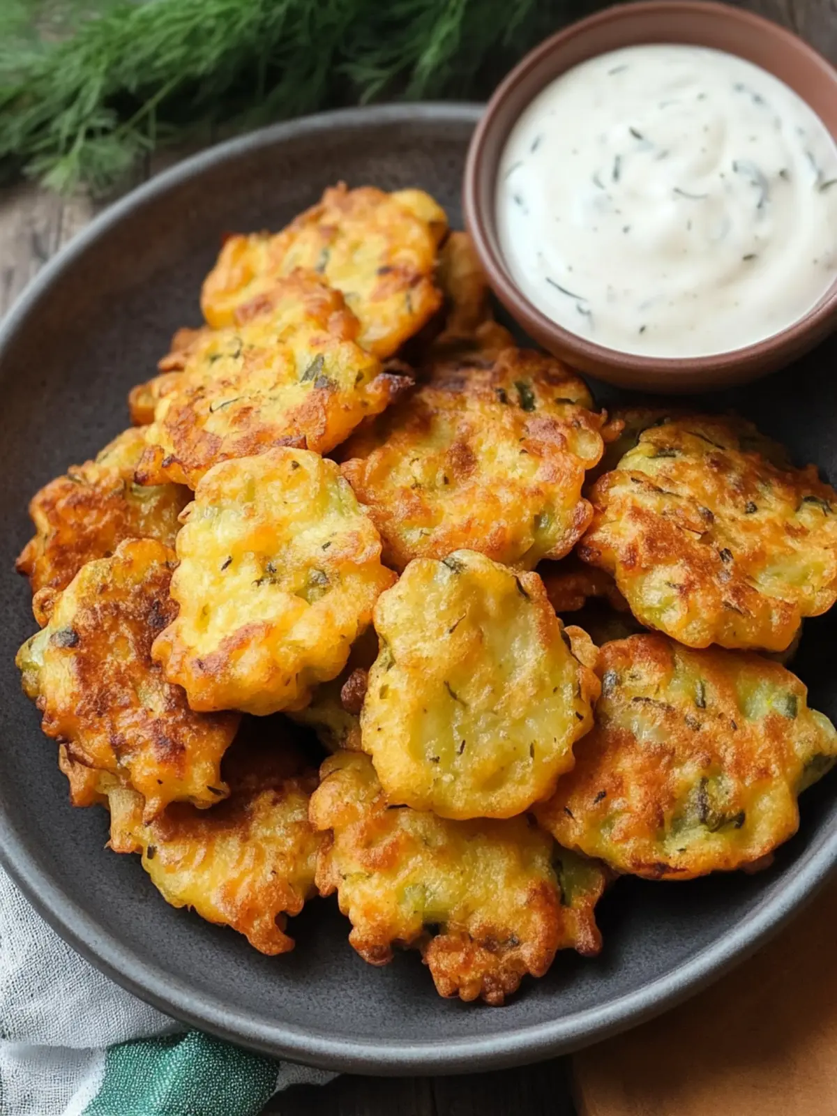 Crispy Dill Pickle Fritters That Are Irresistibly Easy! 3 Dill Pickle Fritters