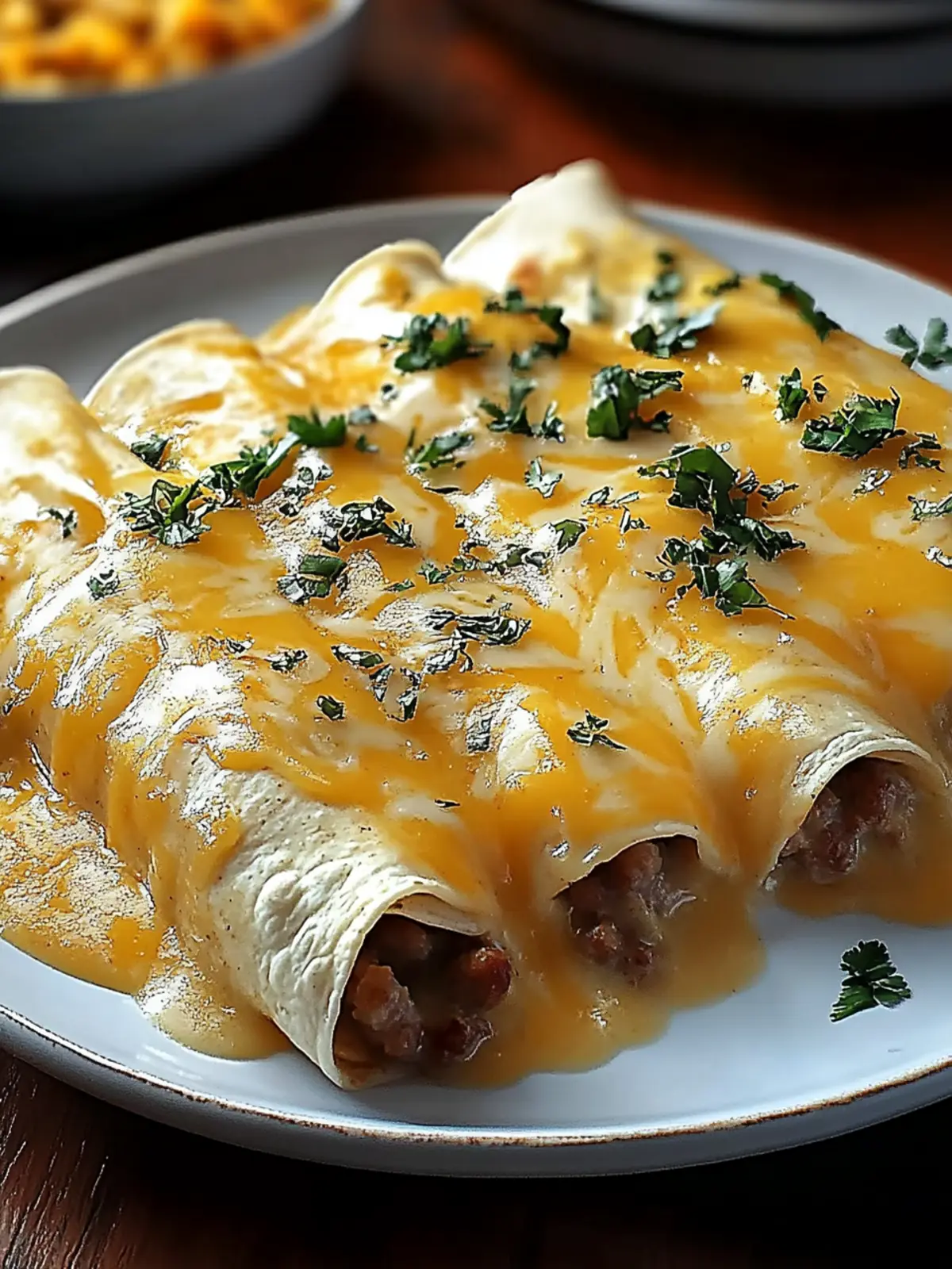 Delicious Breakfast Enchiladas with Sausage Gravy Made Easy