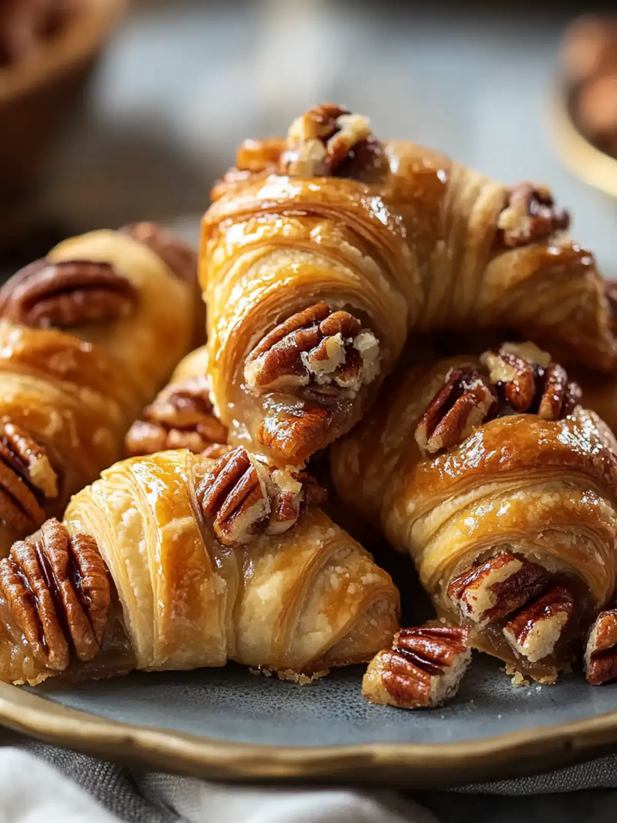 Delicious Pecan Pie Crescents for Your Holiday Gatherings 5 Pecan Pie Crescents