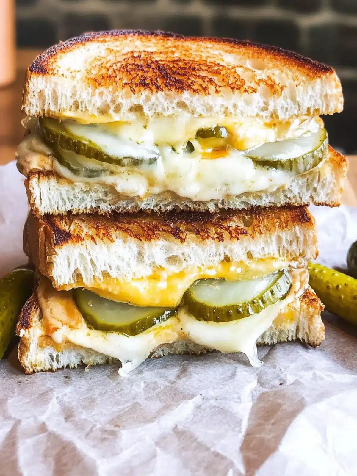 Ultimate Pickle Grilled Cheese Sandwich You'll Crave Daily 5 Pickle Grilled Cheese Sandwich