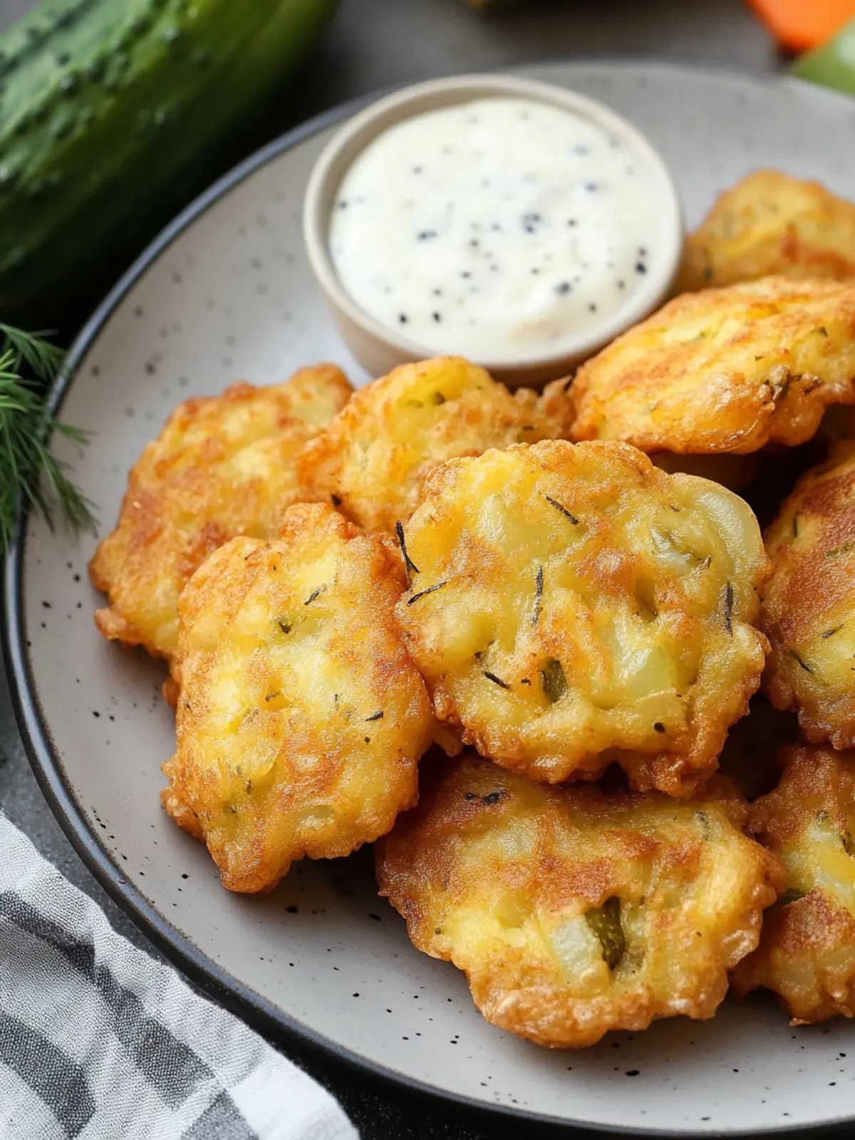 Crispy Dill Pickle Fritters That Are Irresistibly Easy! 5 Dill Pickle Fritters