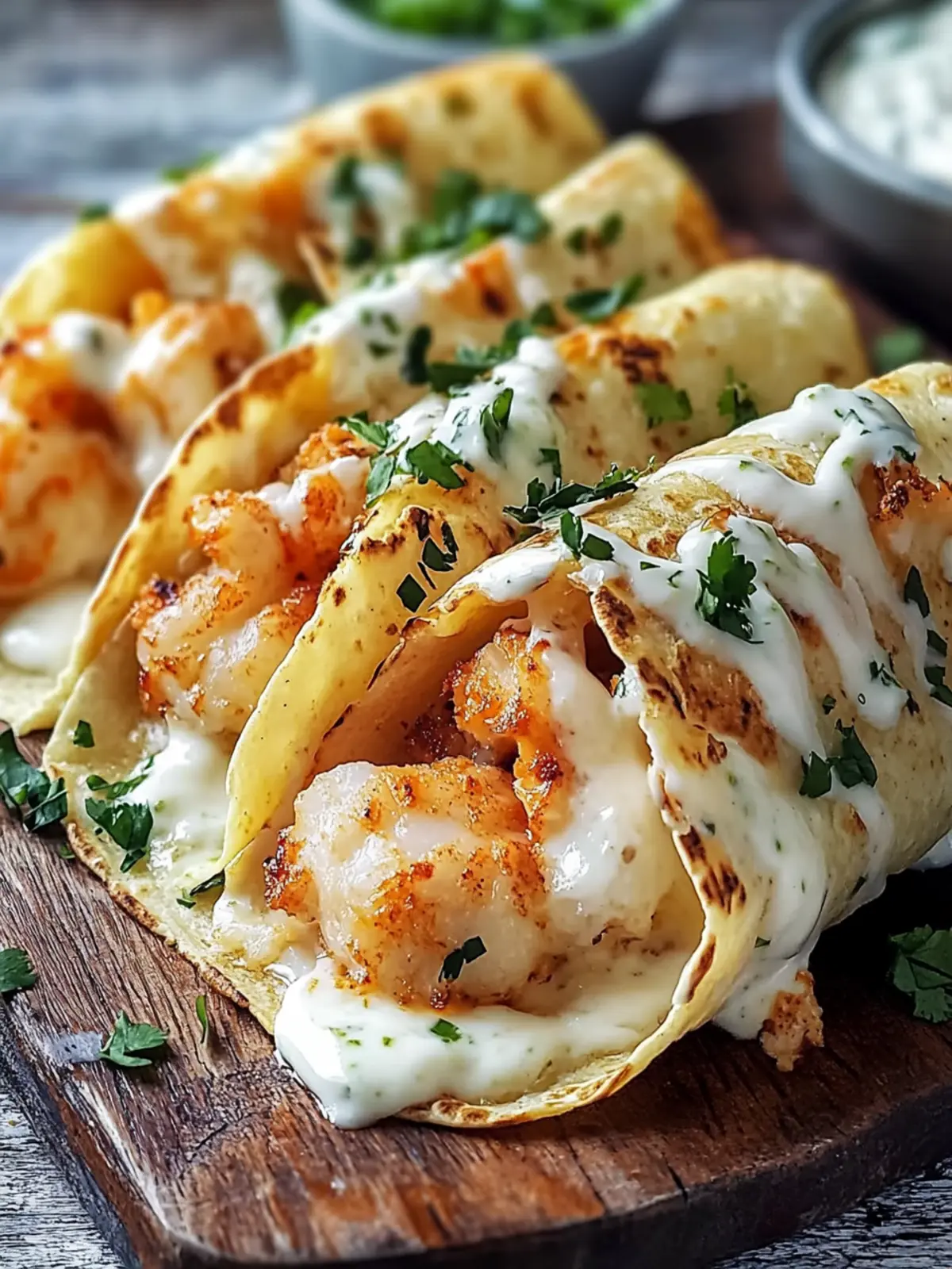 Cheesy Seafood Tortilla Bombs Recipe for Ultimate Comfort! 4 Cheesy Seafood Tortilla Bombs Recipe