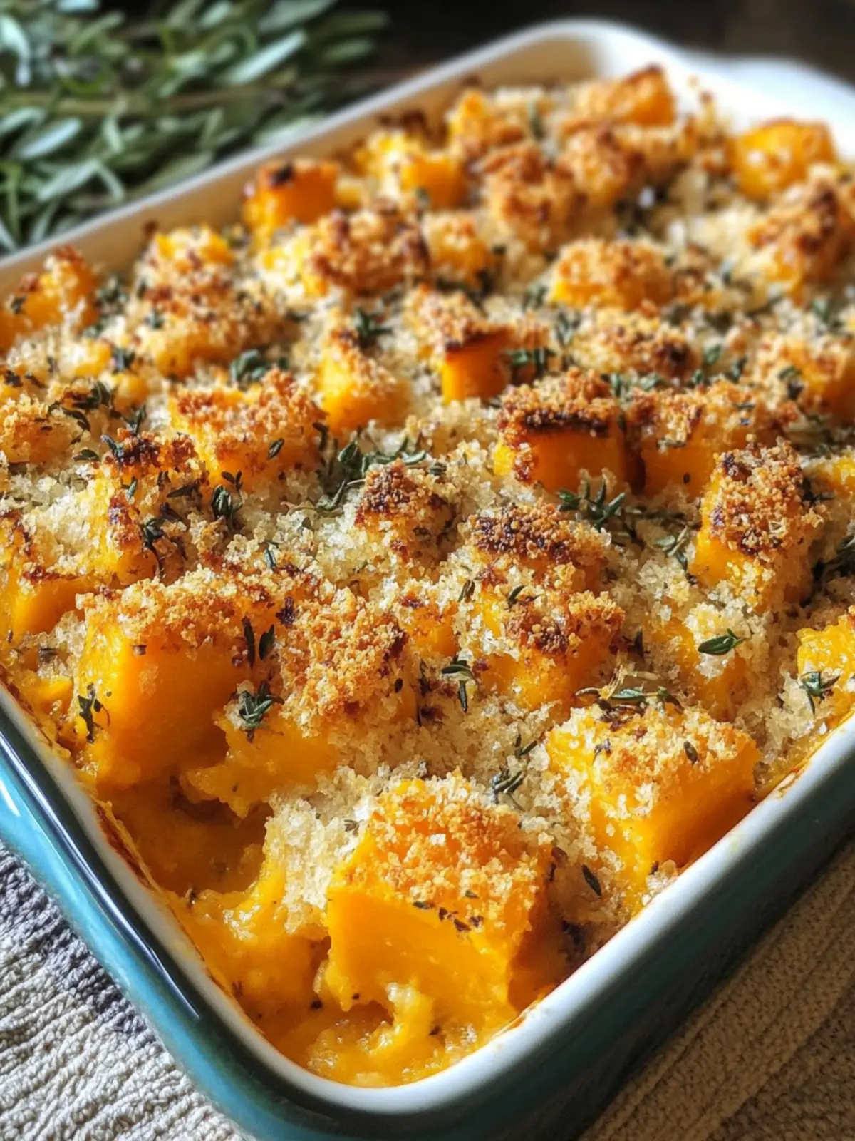 Amazing Garlic Herb Butternut Squash Casserole: Cozy Comfort in Every Bite 2 Amazing Garlic Herb Butternut Squash Casserole: 1 Perfect Bite!