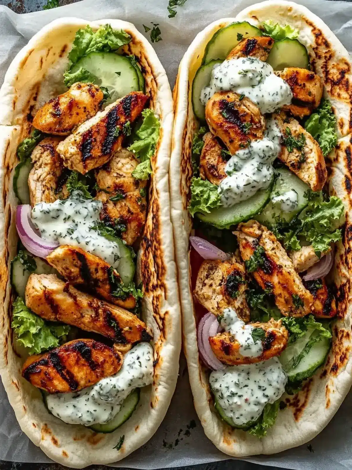 Sheet Pan Chicken Pitas with Herby Ranch for Easy Weeknight Joy 4 Sheet Pan Chicken Pitas with Herby Ranch