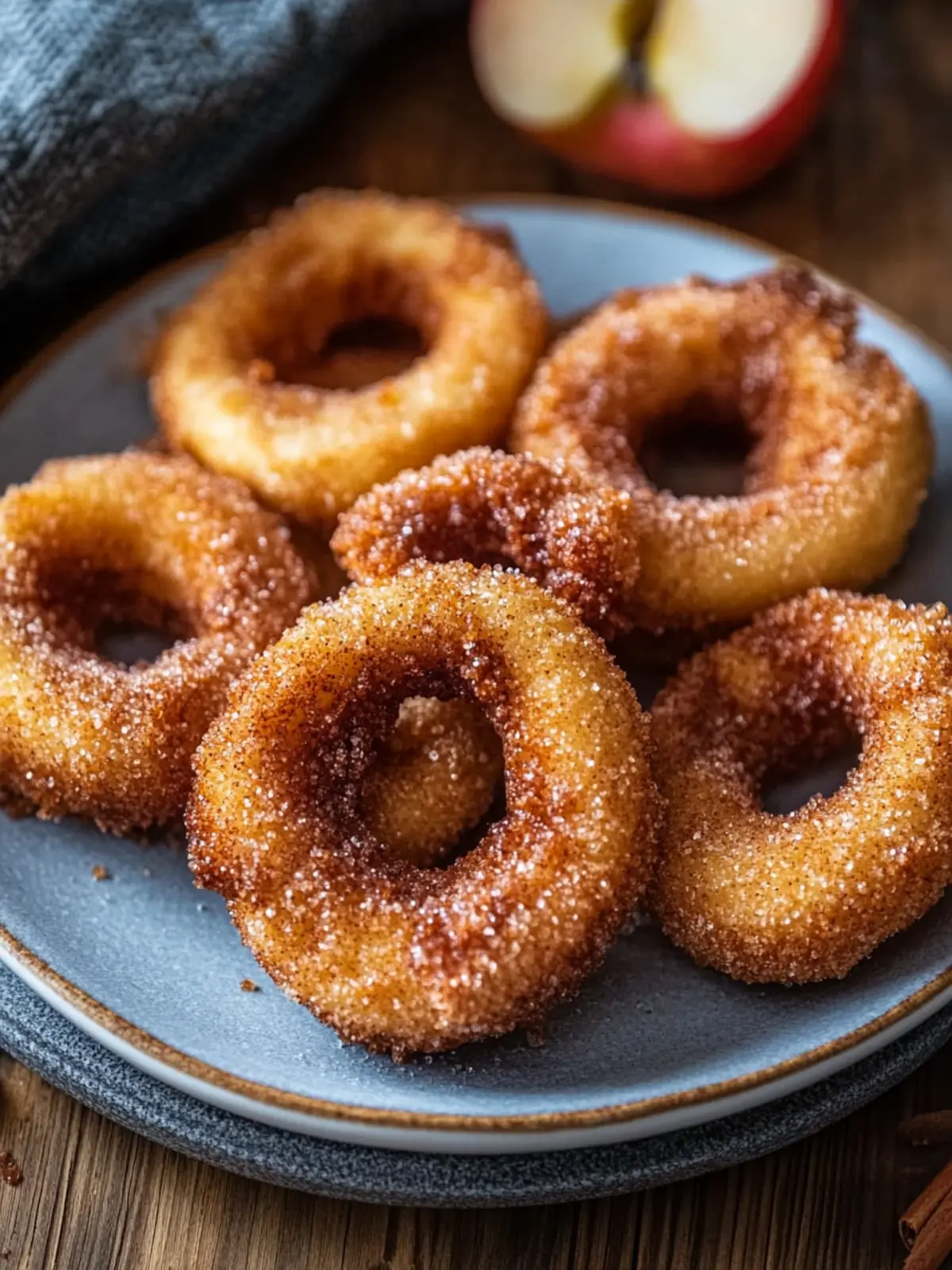 Air Fryer Cinnamon Apple Rings: Crispy, Sweet, and Irresistible 4 Air Fryer Cinnamon Apple Rings