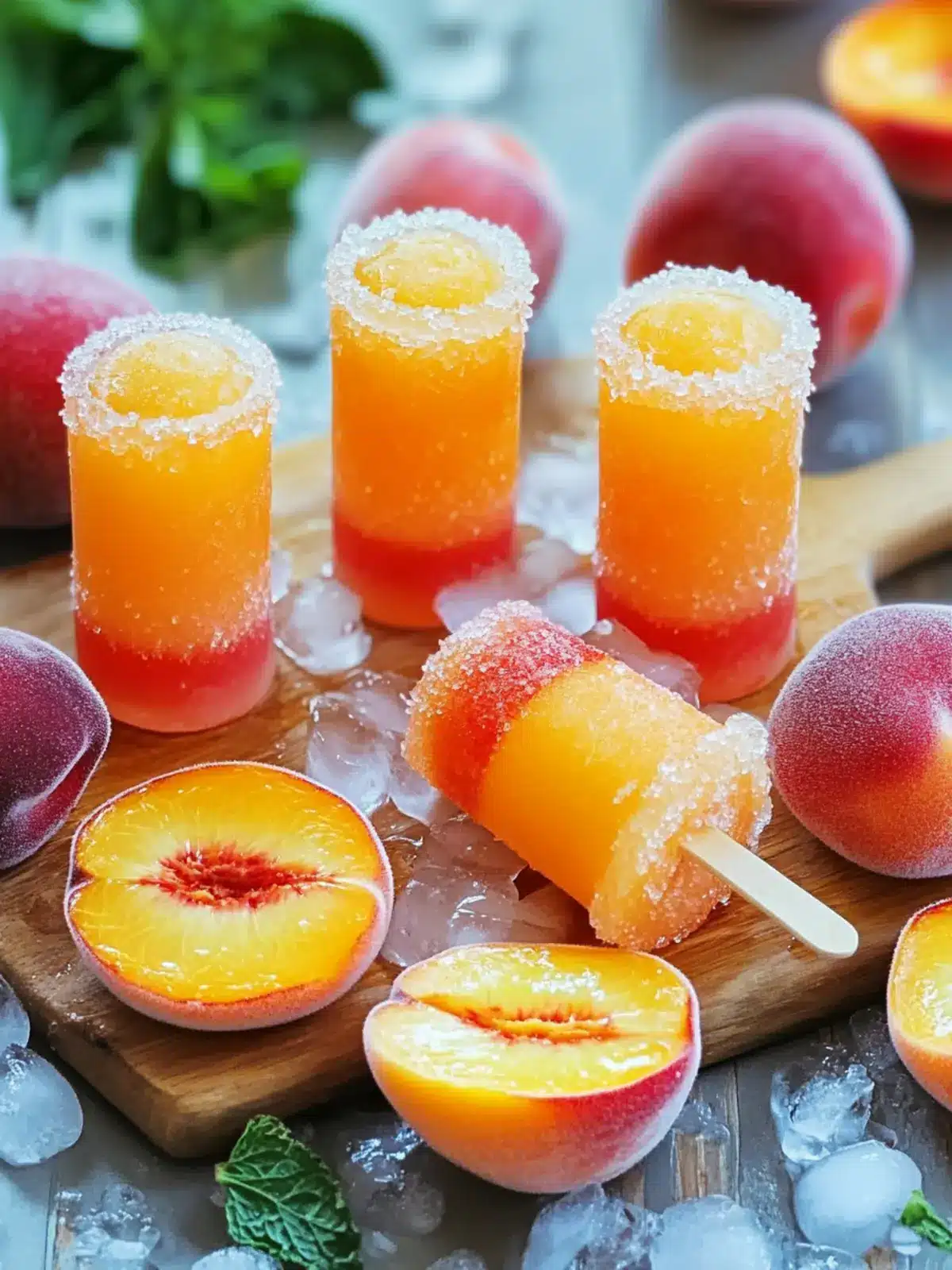 Peach Ring Pop Shots: Sweet Treats That Wow at Any Party 2 Peach Ring Pop Shots