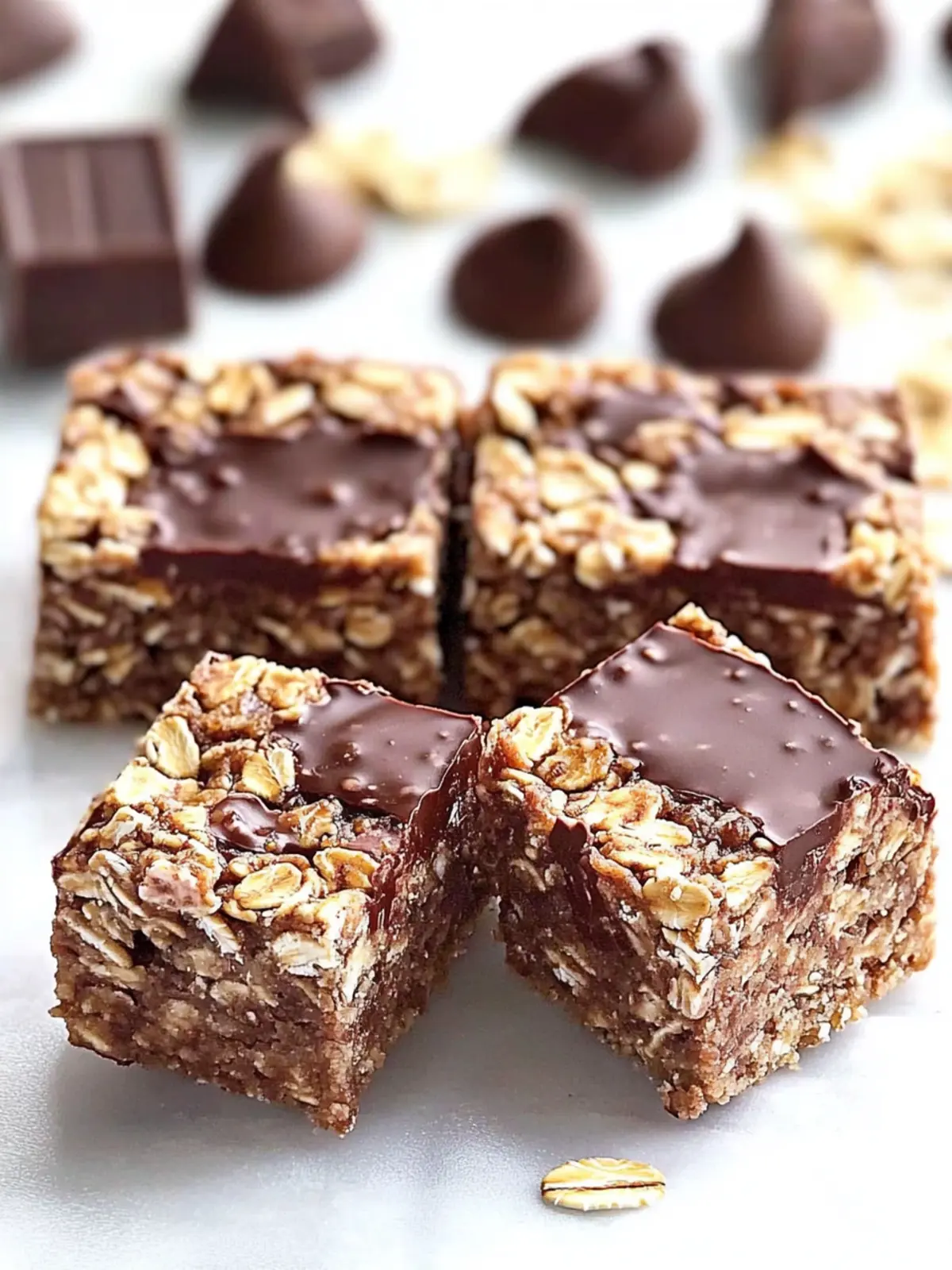 Deliciously Easy No Bake Chocolate Oatmeal Bars for Everyone 2 No Bake Chocolate Oatmeal Bars