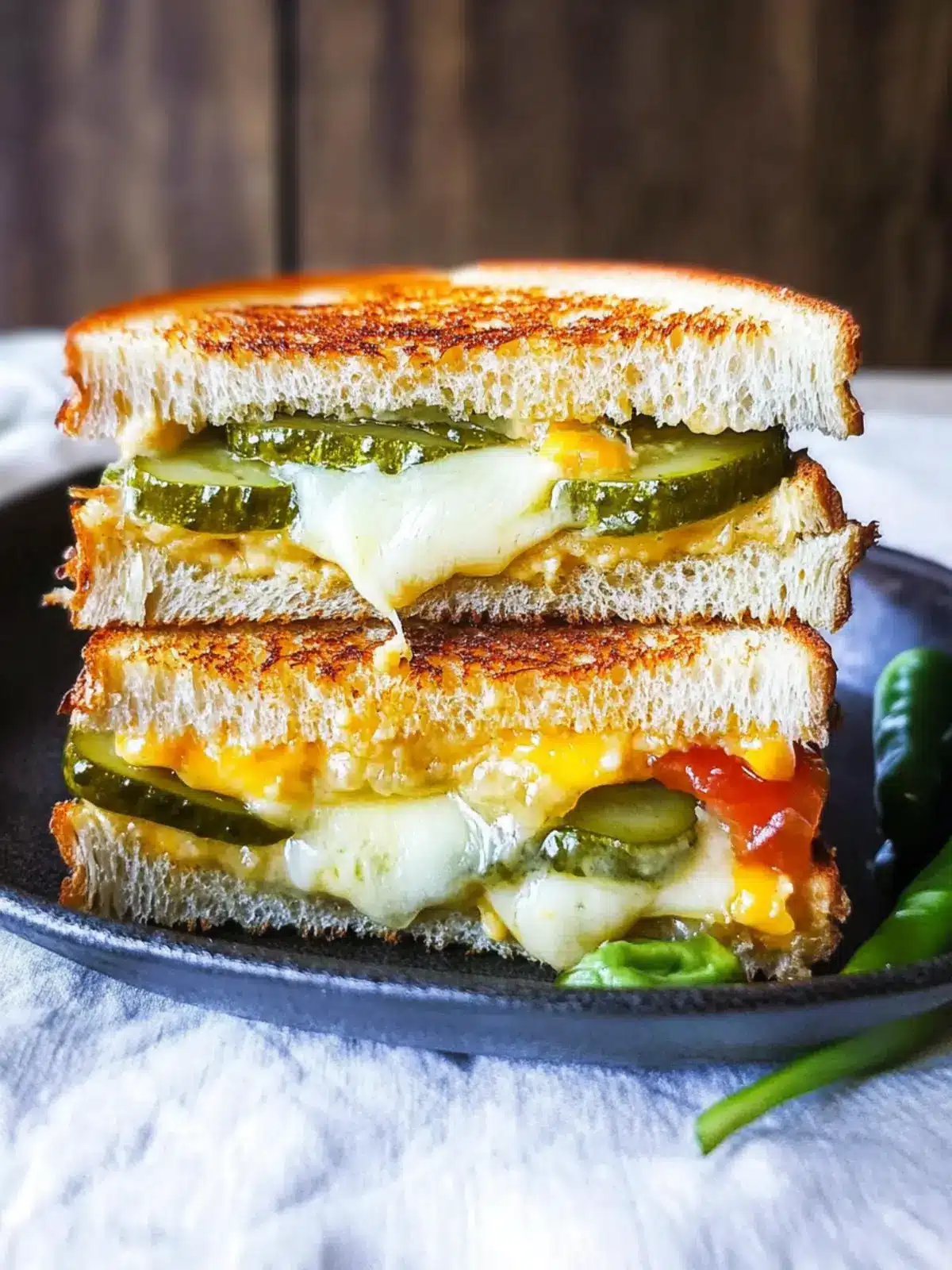 Ultimate Pickle Grilled Cheese Sandwich You'll Crave Daily 3 Pickle Grilled Cheese Sandwich