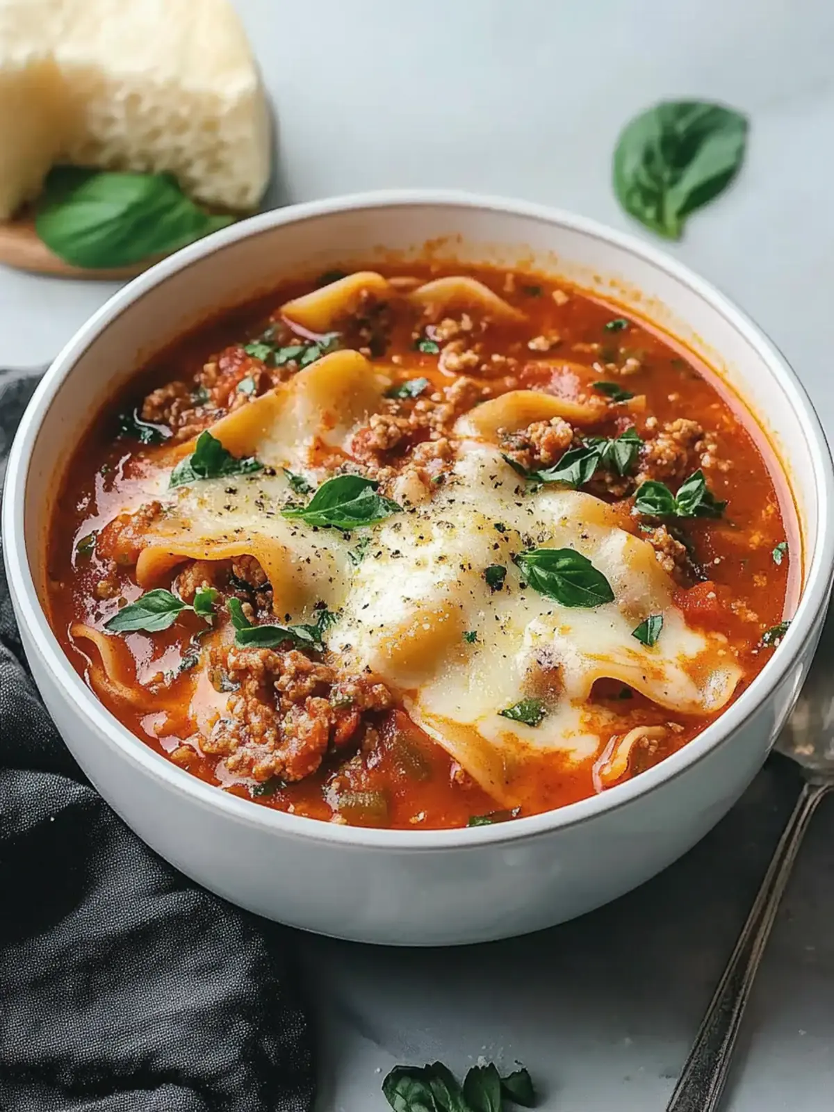 Mouthwatering One Pot Lasagna Soup for Cozy Nights 4 Mouthwatering One Pot Lasagna Soup