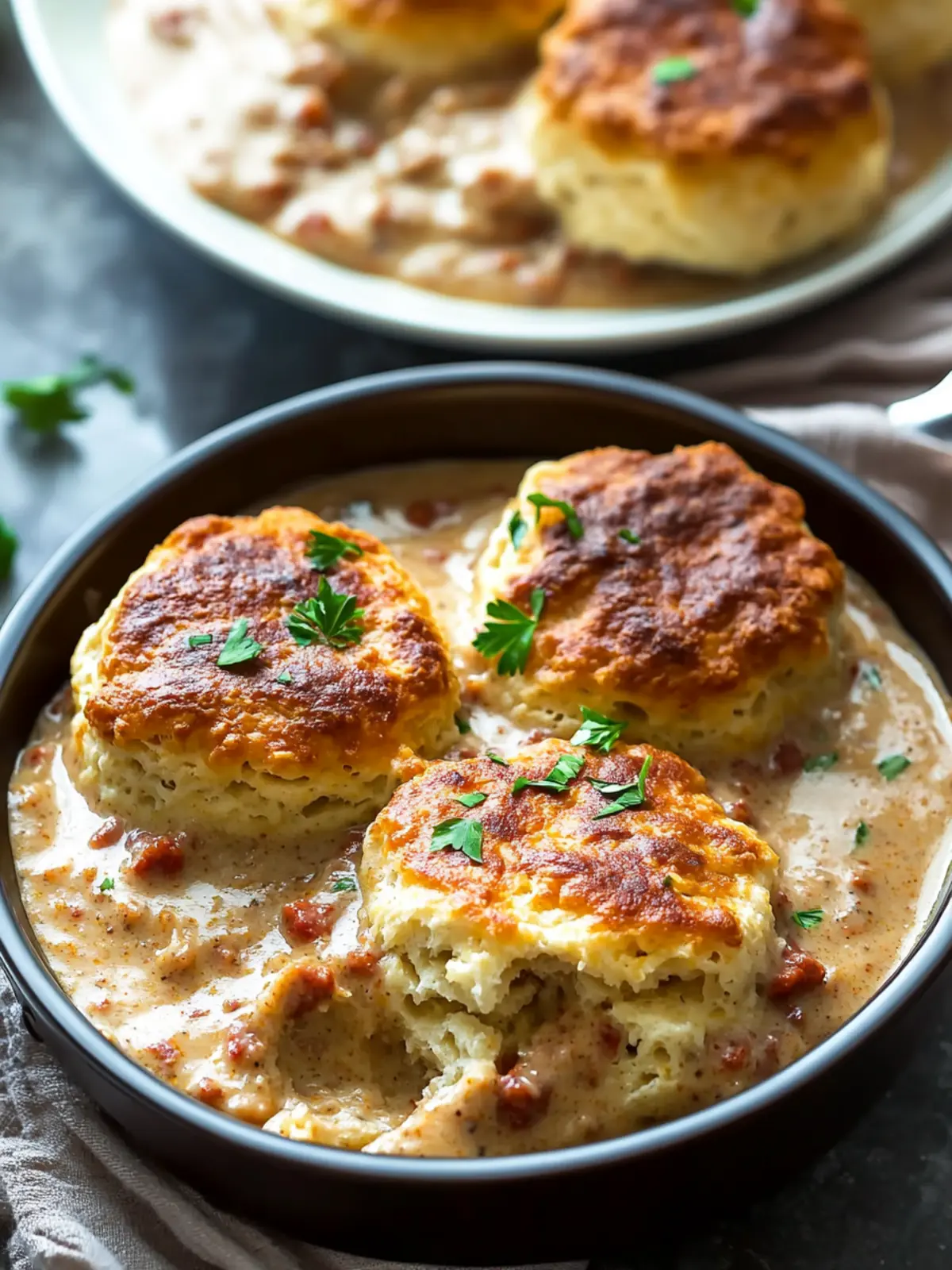 Soul-Satisfying Biscuits and Chorizo Gravy Recipe You’ll Love 2 Biscuits and Chorizo Gravy Recipe