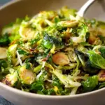Delicious Sautéed Shredded Brussels Sprouts with Cheesy Bliss 8 Sautéed Shredded Brussels Sprouts