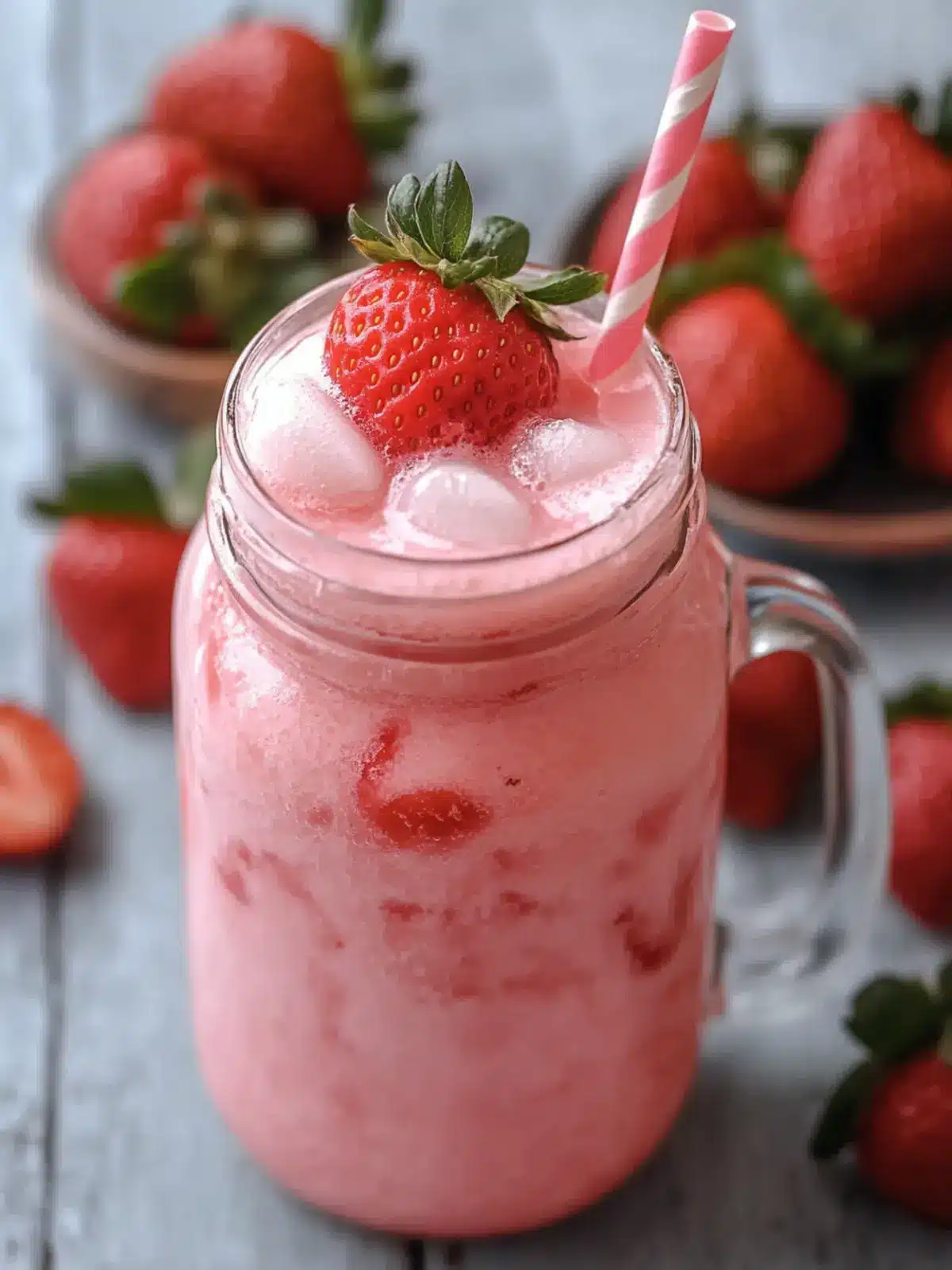 Coconut Strawberry Refresher: Your Vegan Tropical Escape 5 Coconut Strawberry Refresher