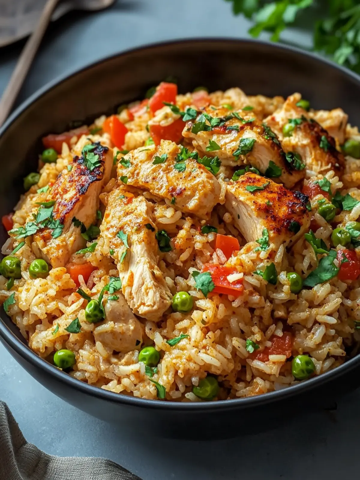 Creamy Cajun Chicken Rice: Your High-Protein Comfort Dish 2 Creamy Cajun Chicken Rice: High Protein Comfort Food Recipe