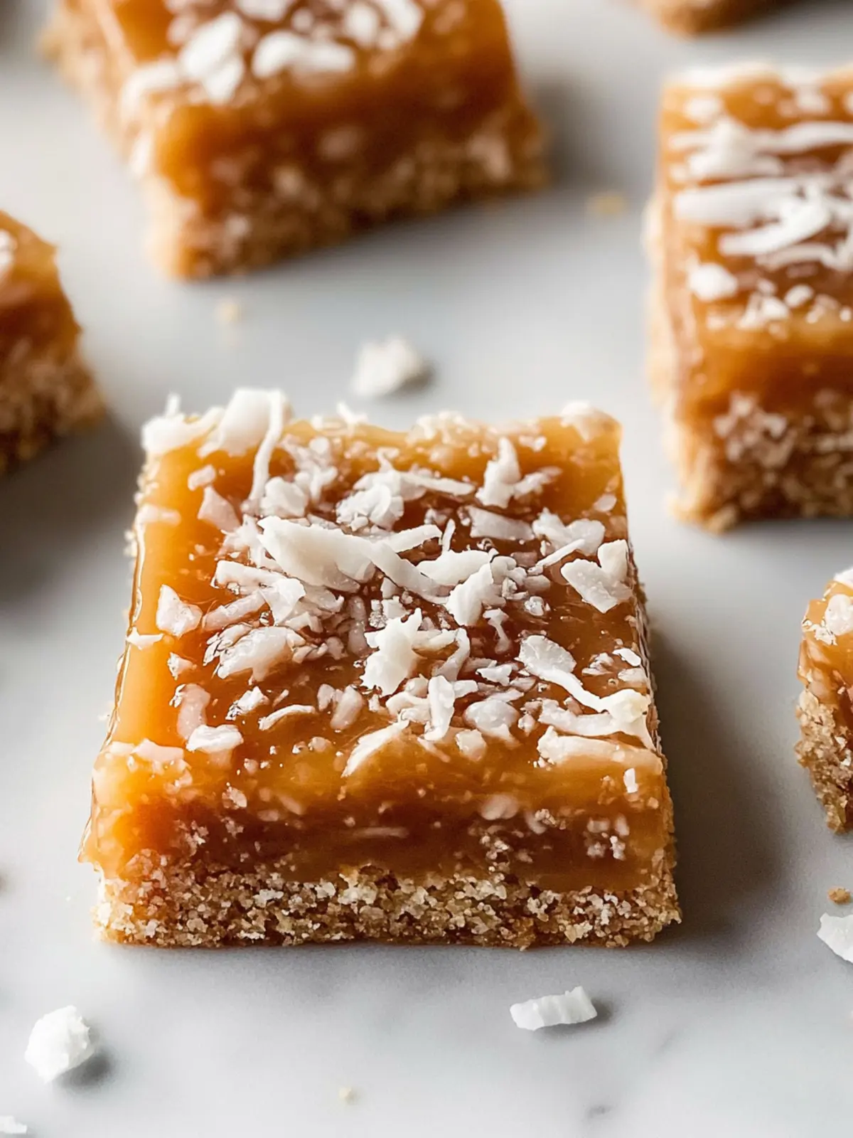Caramel Coconut Bars That Taste Like Samoas Magic 4 Caramel Coconut Bars