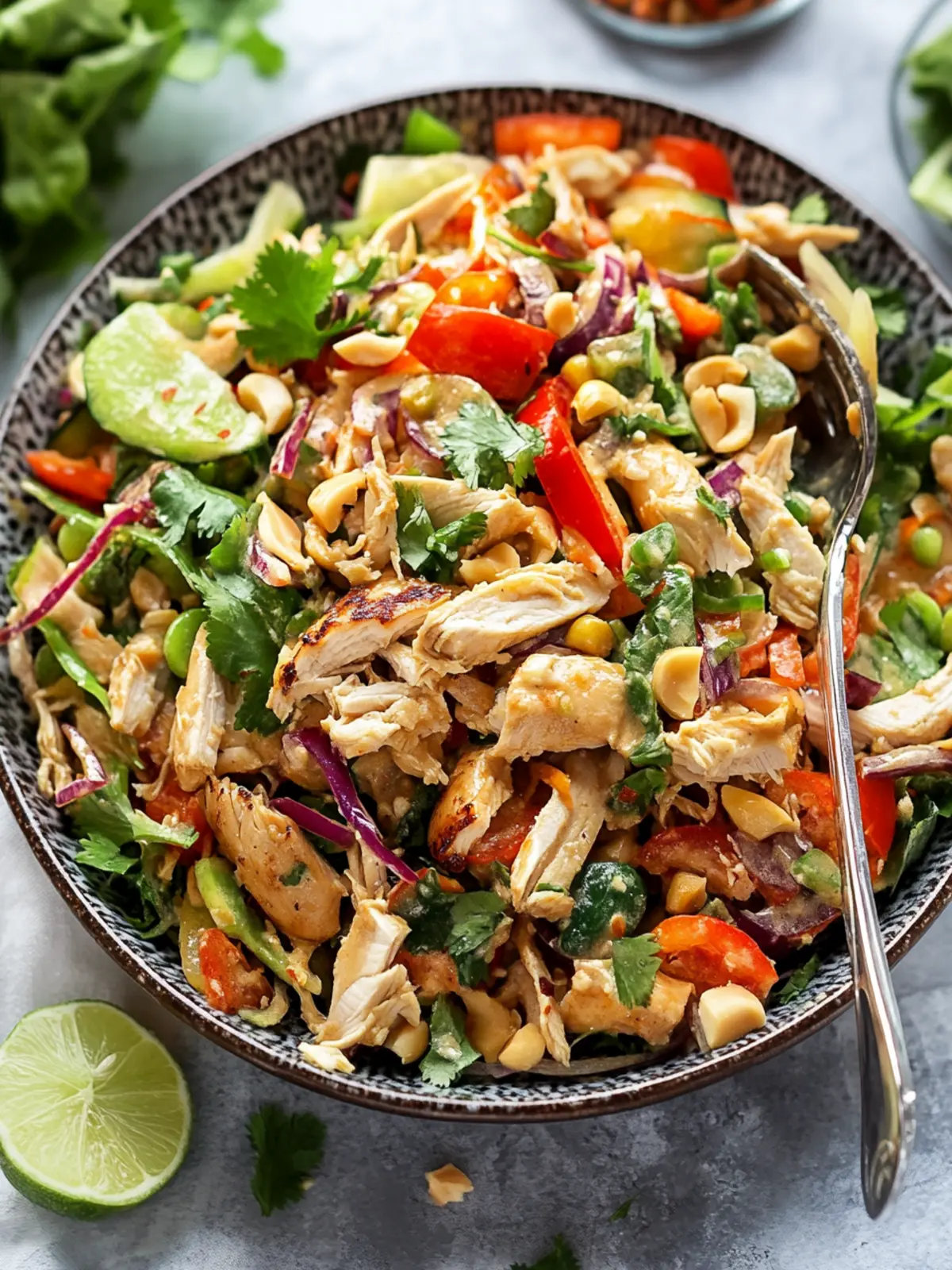 Delicious Thai Chicken Salad That'll Wow Your Taste Buds 3 Thai Chicken Salad