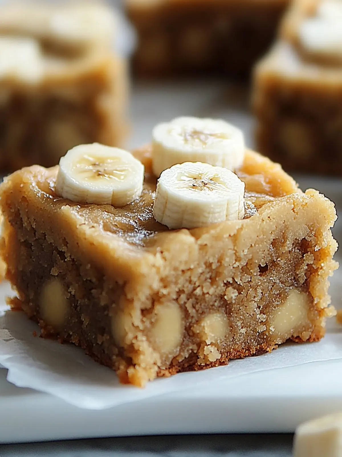 Indulgent Banana Bread Blondies That Will Delight Your Tastebuds 3 Indulgent Banana Bread Blondies