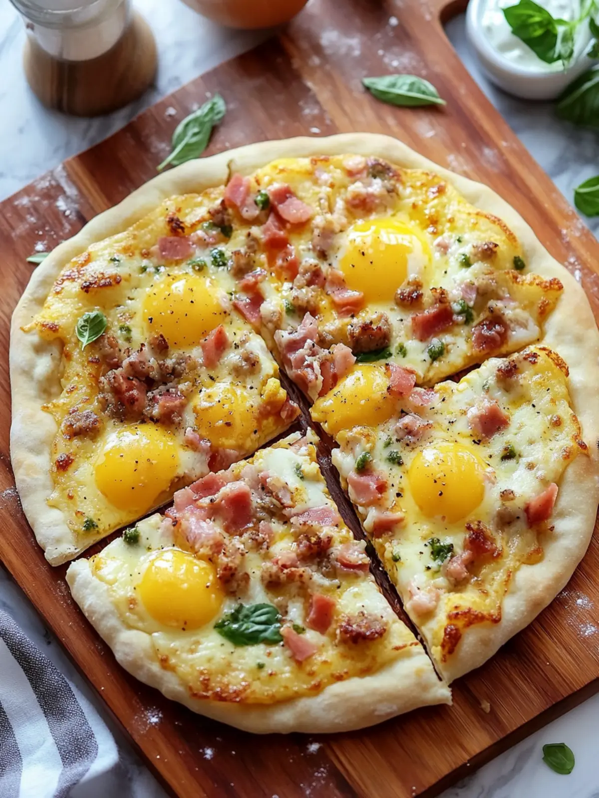 Mouthwatering Breakfast Pizza to Kickstart Your Day 2 Breakfast Pizza