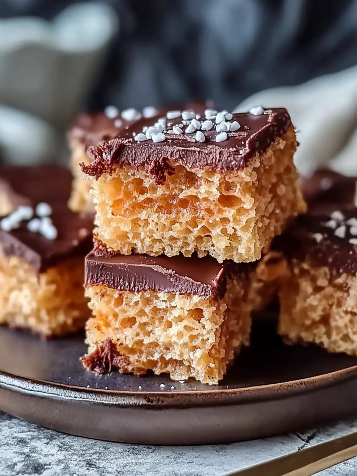Crispy Homemade Honeycomb Toffee Candy with Easy Chocolate Dip 2 Crispy Homemade Honeycomb Toffee Sponge Candy Recipe with Easy Chocolate Dip