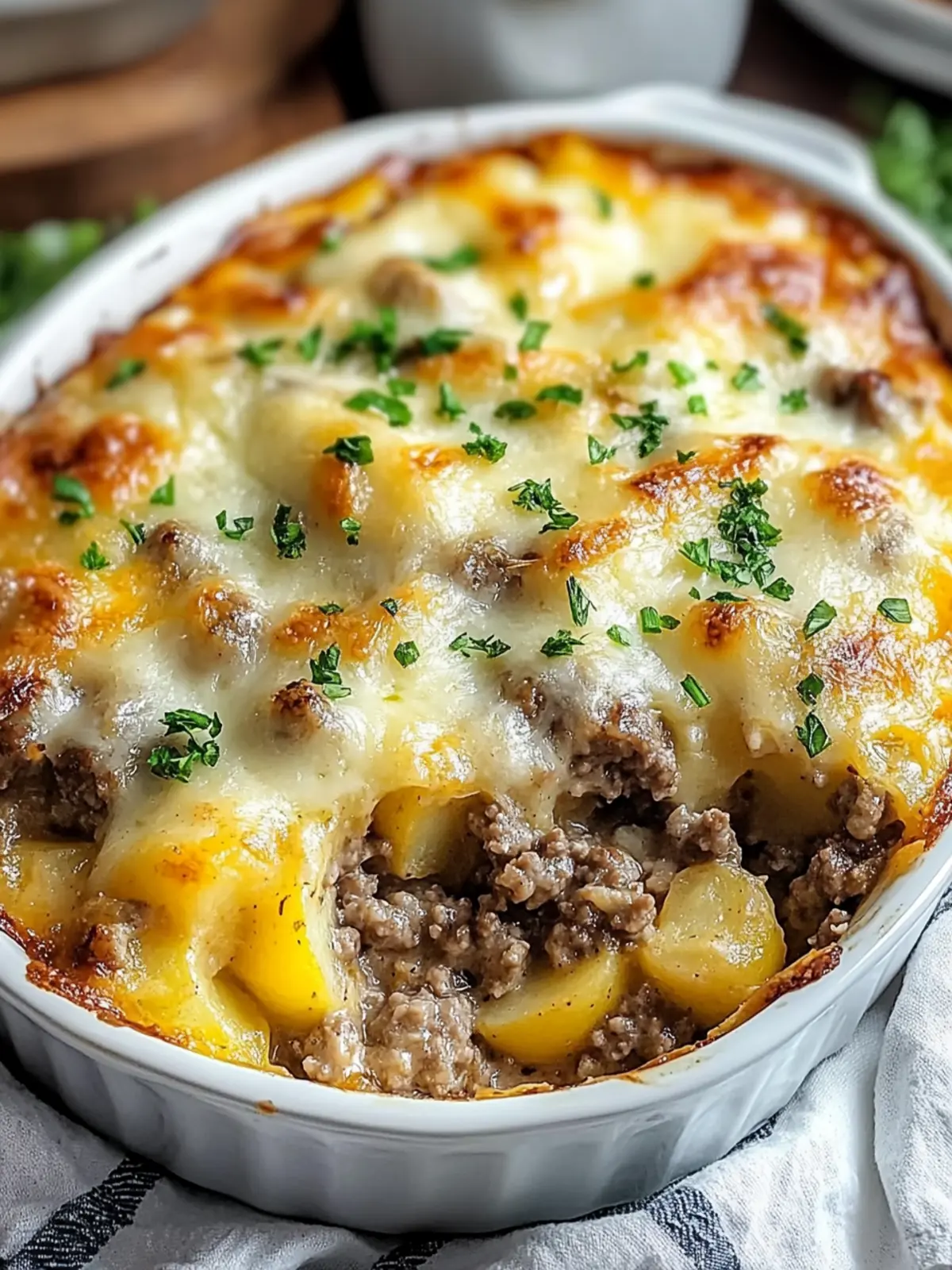 Hearty Hamburger Potato Casserole for Cozy Comfort Food 4 Hearty Hamburger Potato Casserole for Ultimate Comfort Food