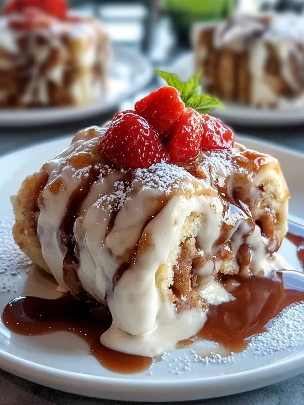 Savor the Sweetness: Cinnamon Roll Cheesecake Chimichanga 2 Cinnamon Roll Cheesecake Chimichanga