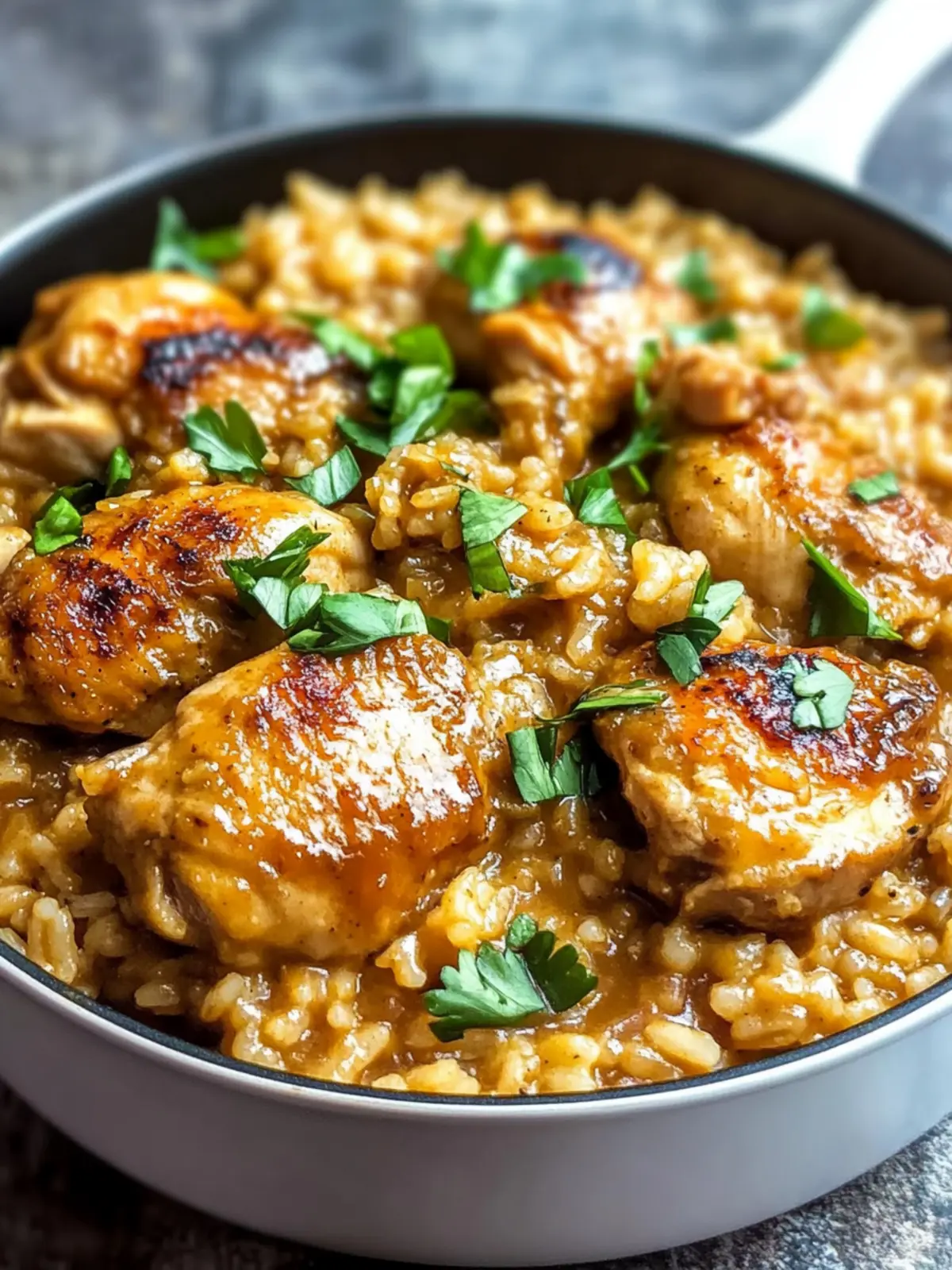 Smothered Chicken and Rice: Your Cozy One-Pan Delight Awaits 4 Smothered Chicken and Rice: Your Cozy One-Pan Delight