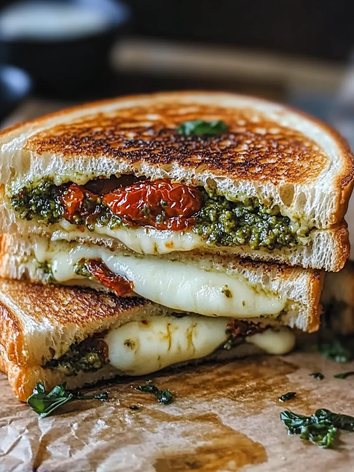 Irresistible Sun-Dried Tomato Pesto Grilled Cheese Delight 5 Sun-Dried Tomato Pesto Grilled Cheese