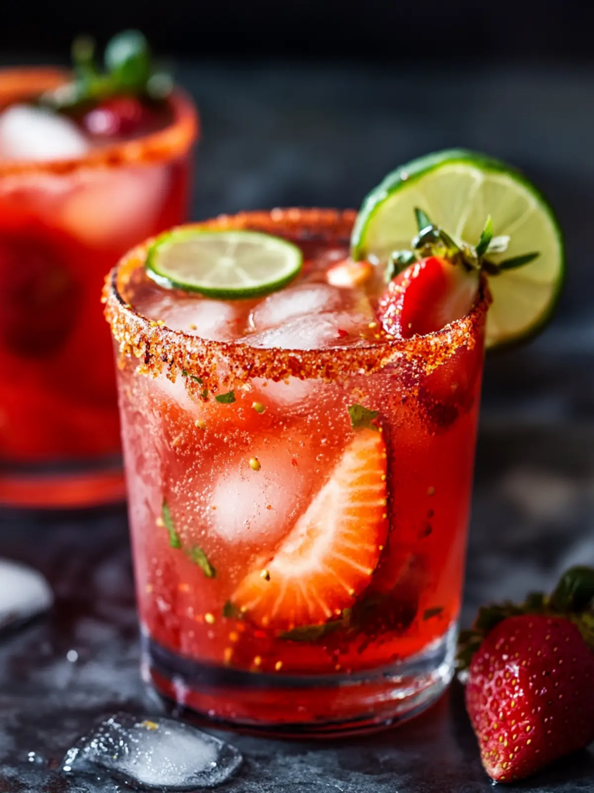 Spicy Strawberry Margarita: Your New Favorite Summer Sip 4 Spicy Strawberry Margarita