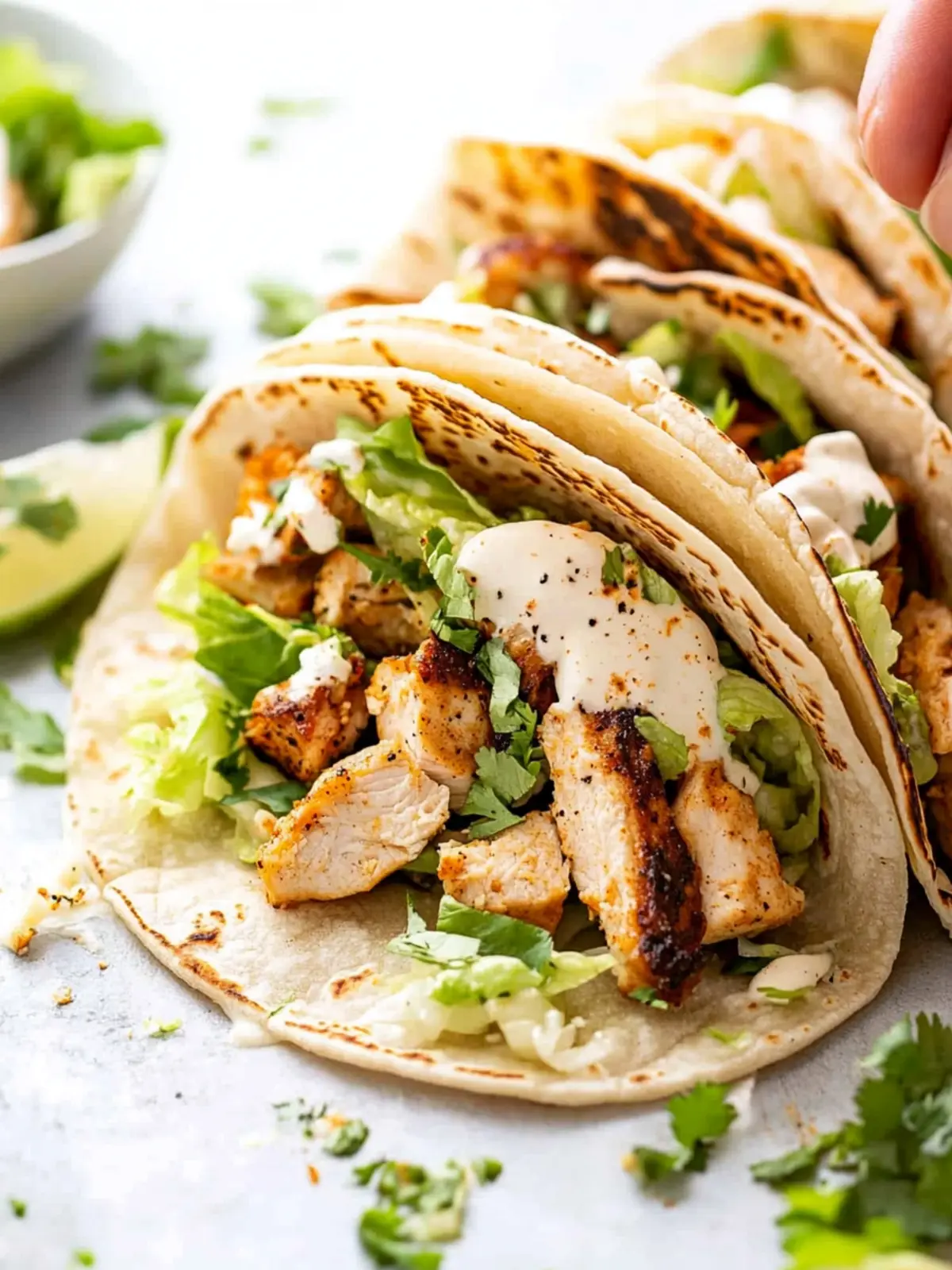 Savor Chicken Caesar Smash Tacos for a Flavorful Twist 5 Chicken Caesar Smash Tacos
