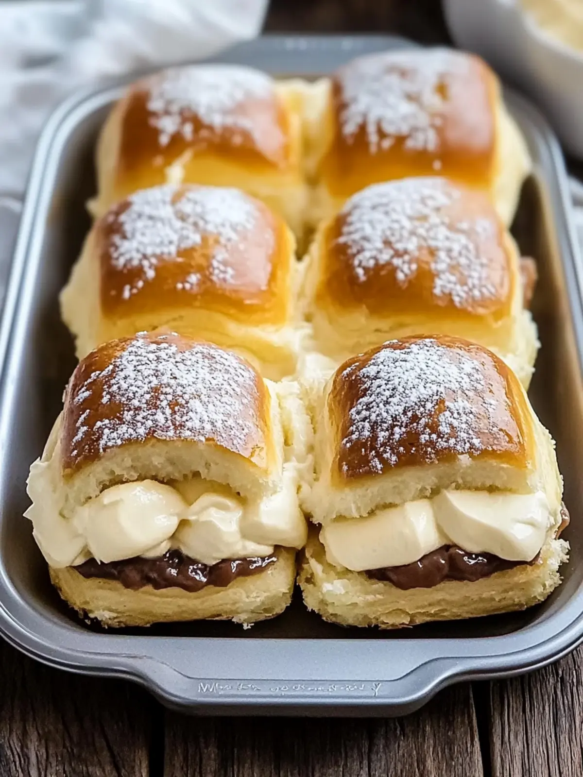 Delicious Boston Cream Pie Stuffed Hawaiian Rolls – Quick Desserts 4 Boston Cream Pie Stuffed Hawaiian Rolls – Quick Desserts Using Hawaiian Rolls