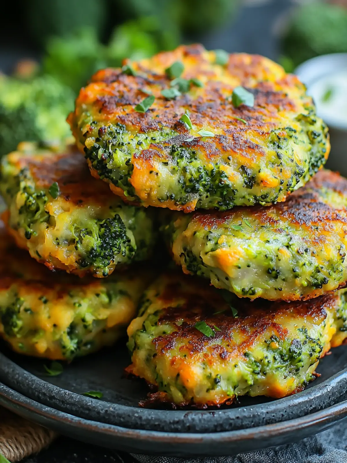 Healthy Broccoli Cheese Patties for a Delightful Snack 4 Broccoli Cheese Patties