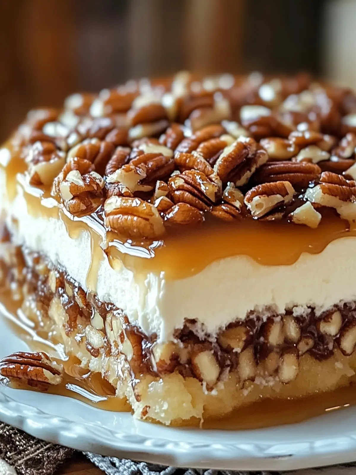 Indulge in Butter Pecan Praline Poke Cake Bliss Today 4 Indulge in Butter Pecan Praline Poke Cake Bliss