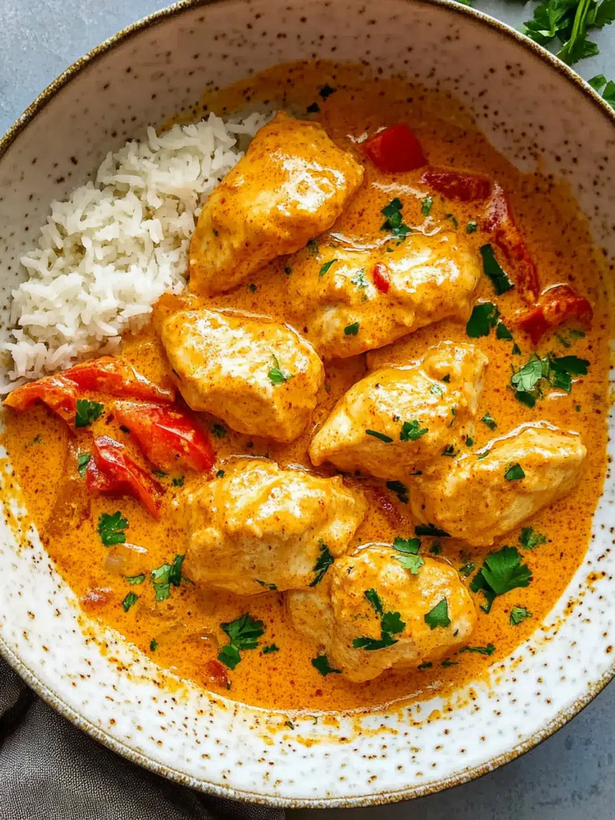 Creamy Paprika Chicken with Rice: A Family Favorite Delight 2 Creamy Paprika Chicken with Rice