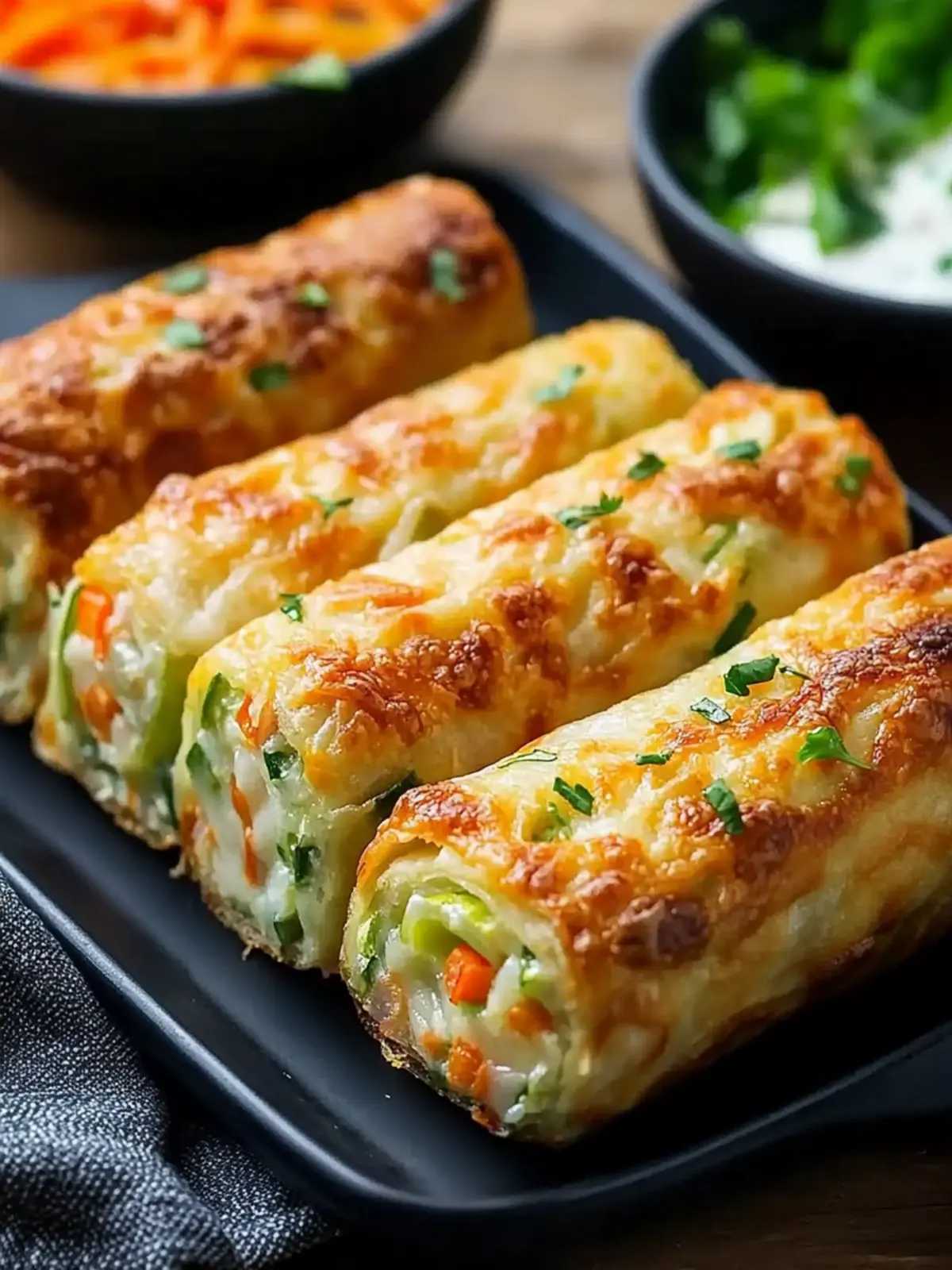 Cheesy Baked Vegetable Rolls Loaded with Flavor and Veggies 3 Cheesy Baked Vegetable Rolls