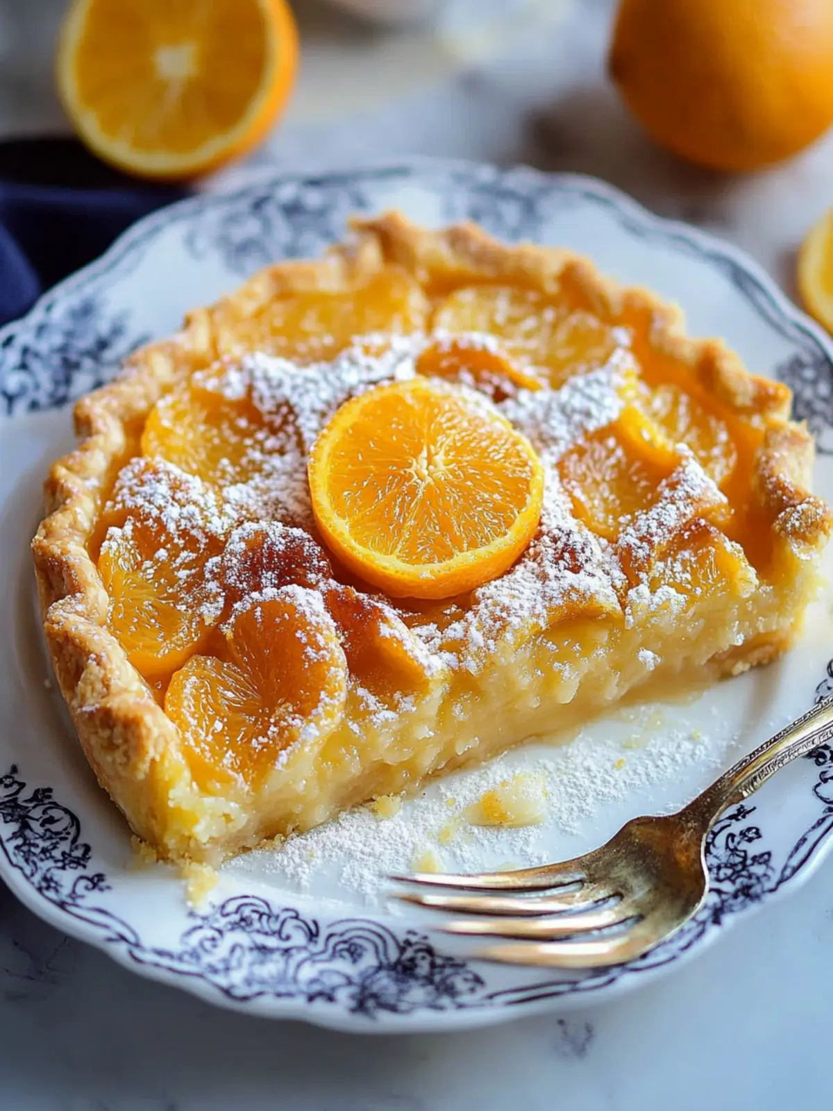 Mouthwatering Portokalopita - Greek Orange Pie Delight 4 Portokalopita - Greek Orange Pie