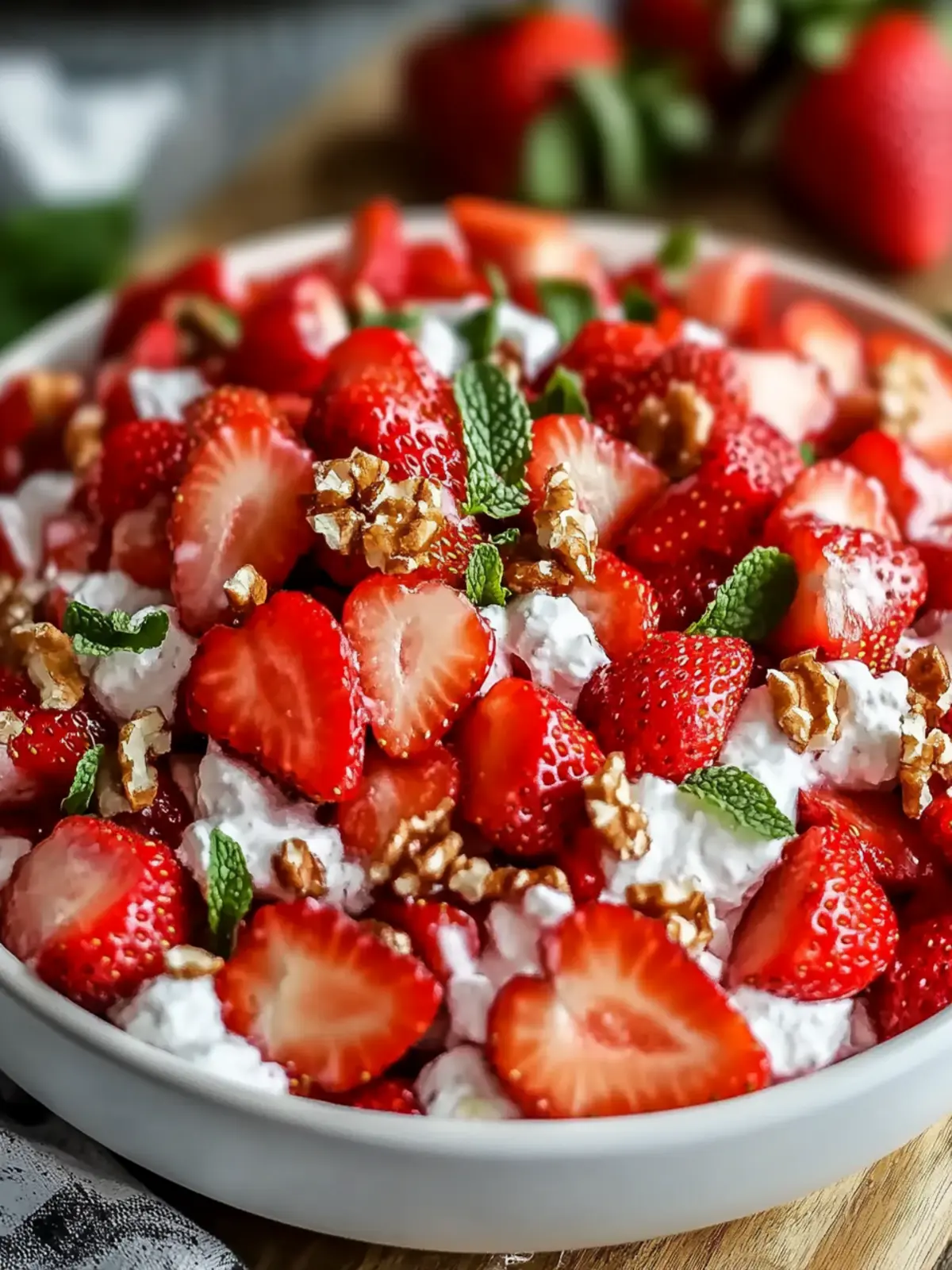 Tangy Strawberry Crackle Salad – Make Summer Sweet and Crunchy 4 Tangy Strawberry Crackle Salad – A Summer Sensation