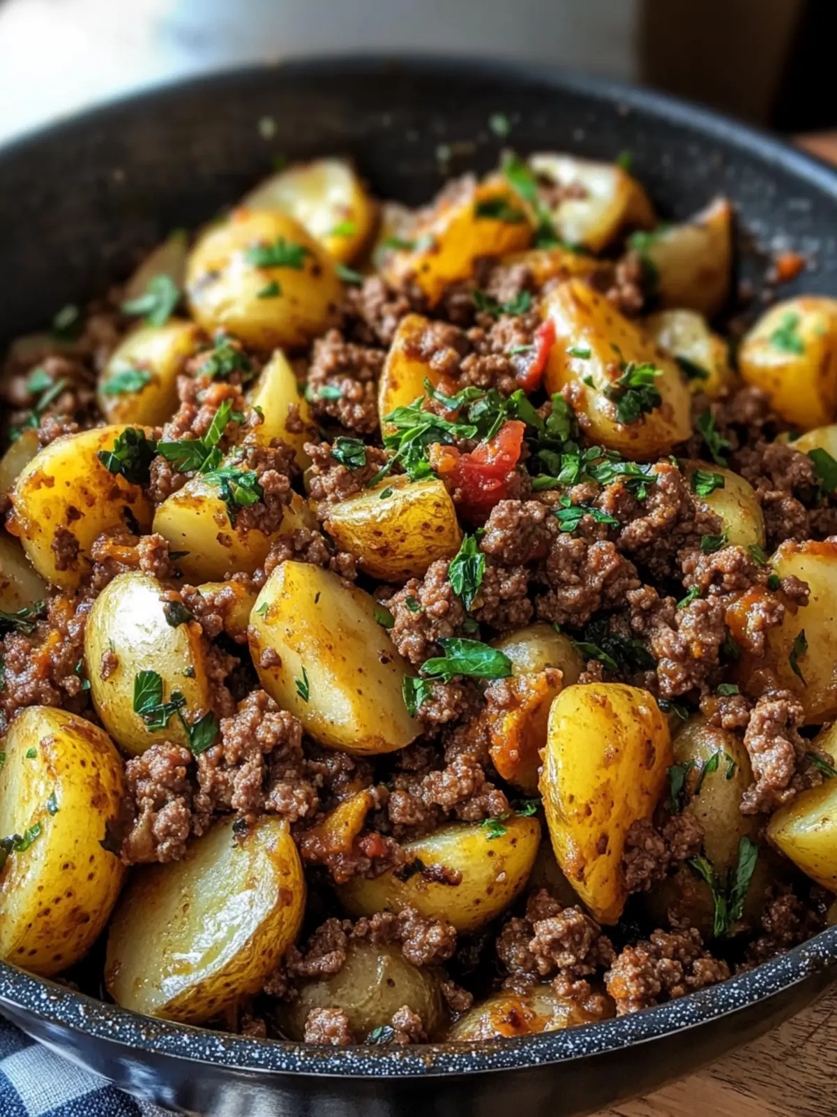 One-Pan Potatoes & Ground Beef: Easy 30-Minute Dinner Delight 4 One-Pan Potatoes & Ground Beef (30-Min Dinner!) Made Easy