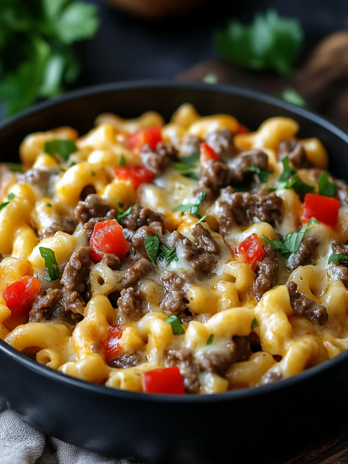 High Protein Philly Cheesesteak Mac n Cheese for Comfort & Fuel 4 High Protein Philly Cheesesteak Mac n Cheese